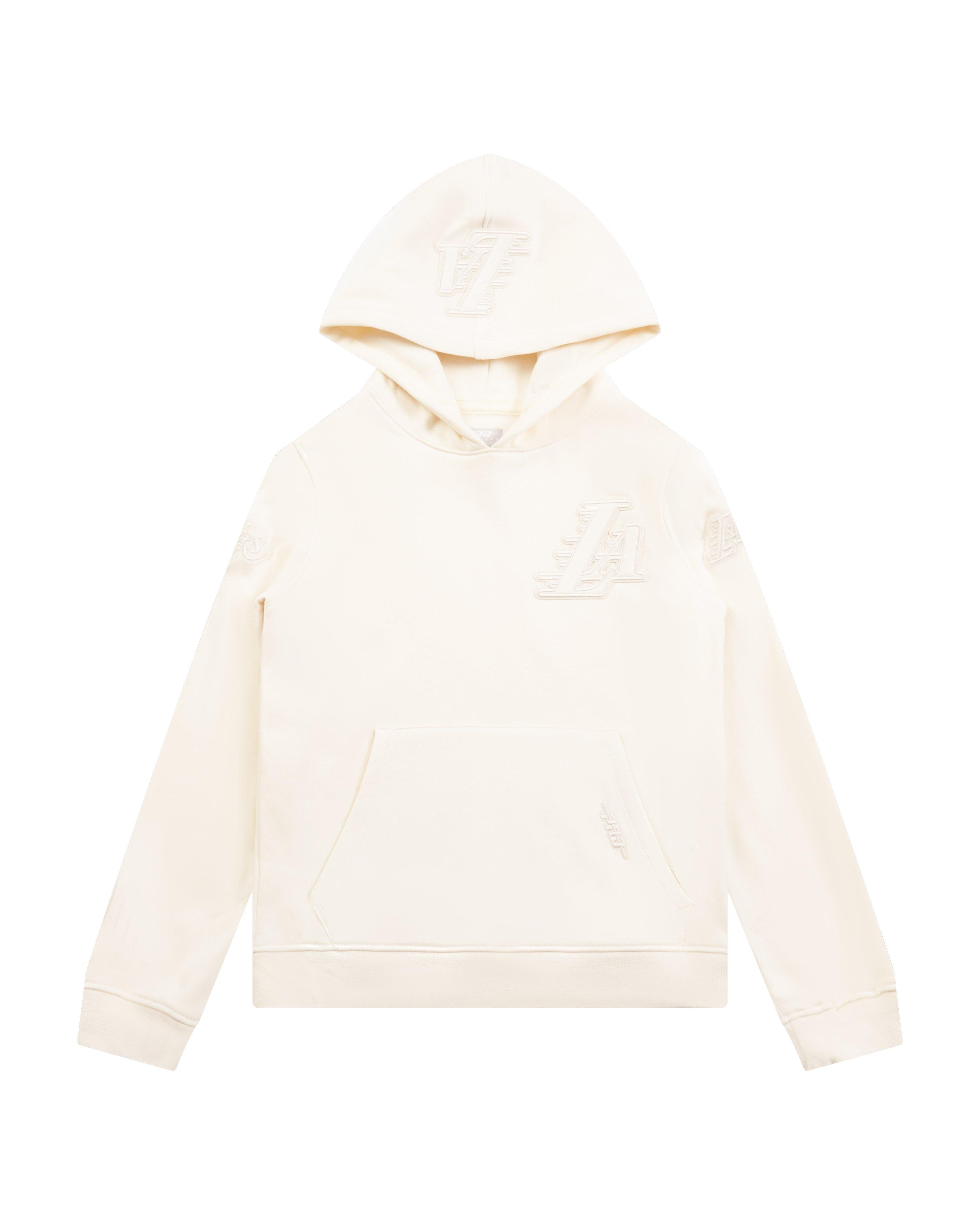 Pro Standard Big Boys' NBA Los Angeles Lakers Fleece PO Hoodie -Cream - CREAM Thumbnail View 1