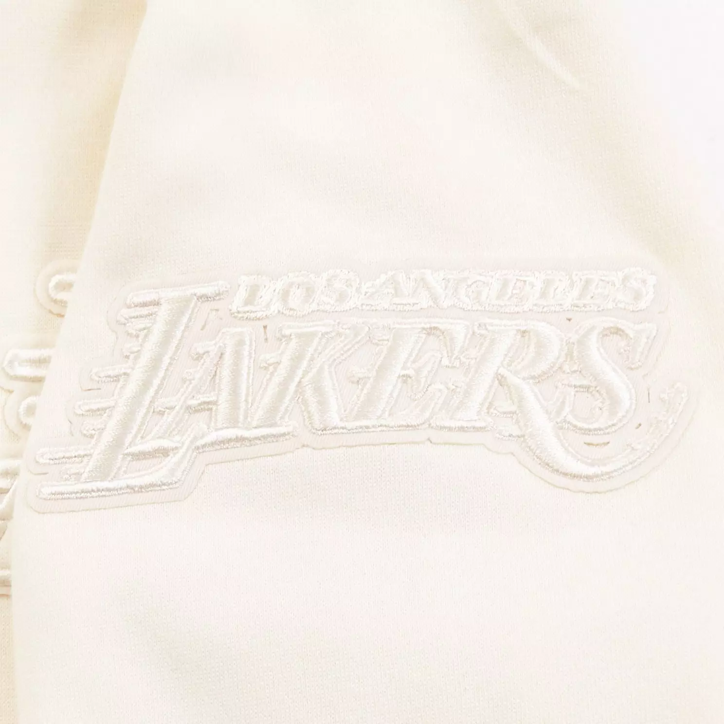 Pro Standard Big Boys' NBA Los Angeles Lakers Fleece PO Hoodie - Cream - CREAM