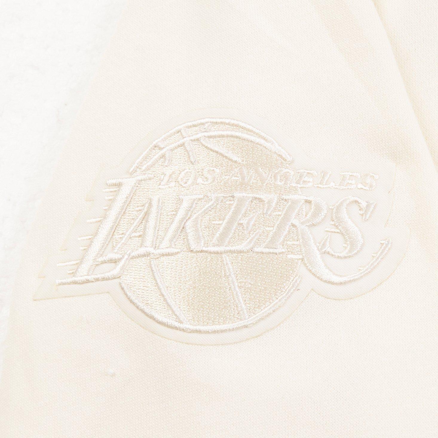 Pro Standard Big Boys' NBA Los Angeles Lakers Fleece PO Hoodie -Cream - CREAM Thumbnail View 5