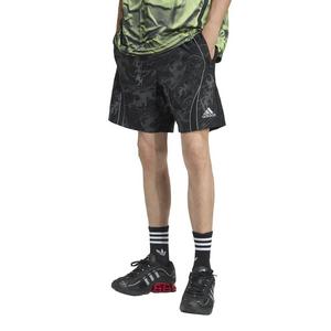 adidas Originals Men's Adilenium Season 4 Teamgeist Woven Shorts -Black