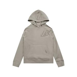 Pro Standard Big Boys' NBA Los Angeles Lakers Fleece PO Hoodie -Stone