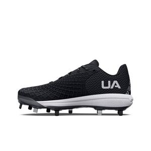 Under Armour Glyde 2 MT "Black/Metallic Silver" Women's Softball Cleat