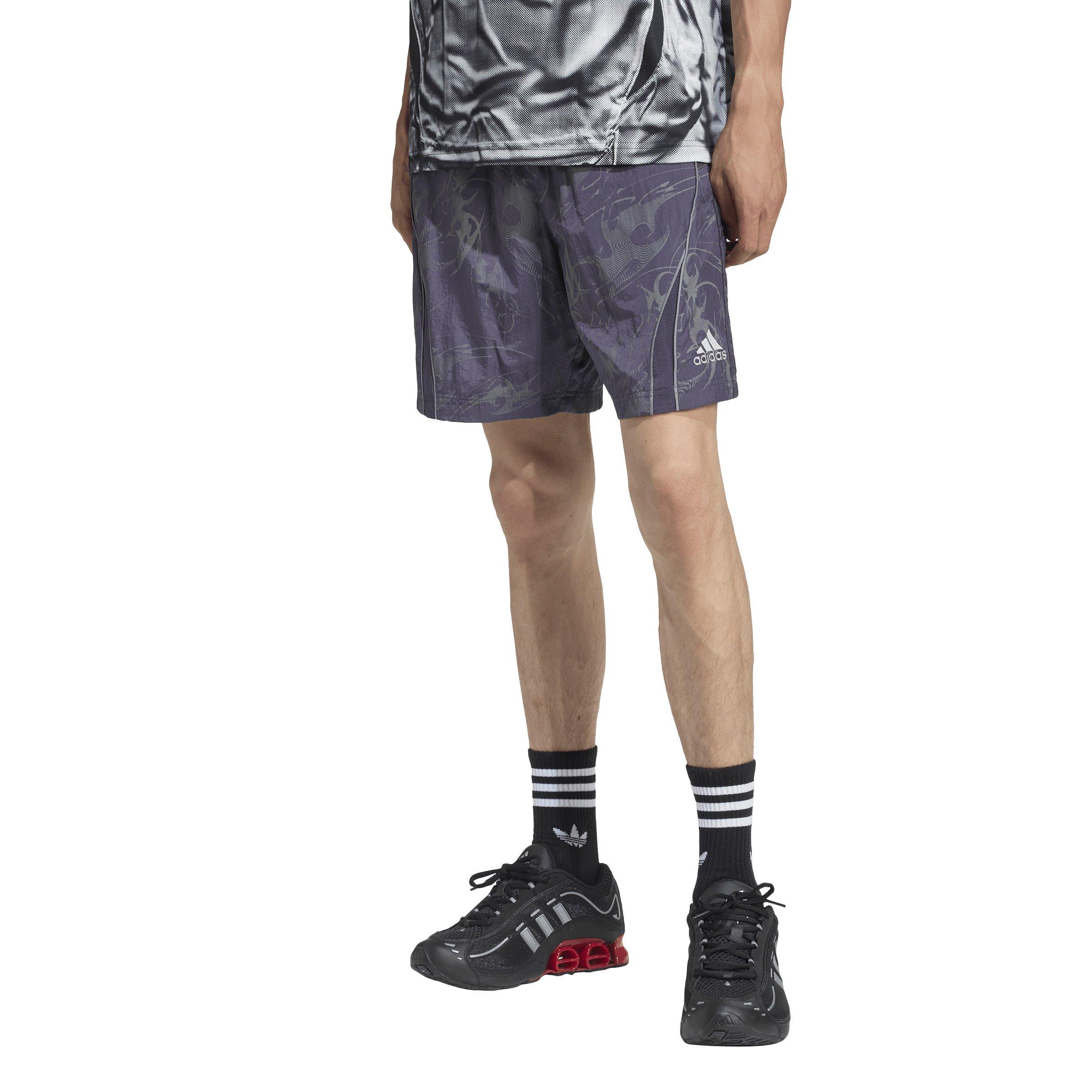 adidas Originals Men's Adilenium Season 4 Teamgeist Woven Shorts -Purple - PURPLE Thumbnail View 1