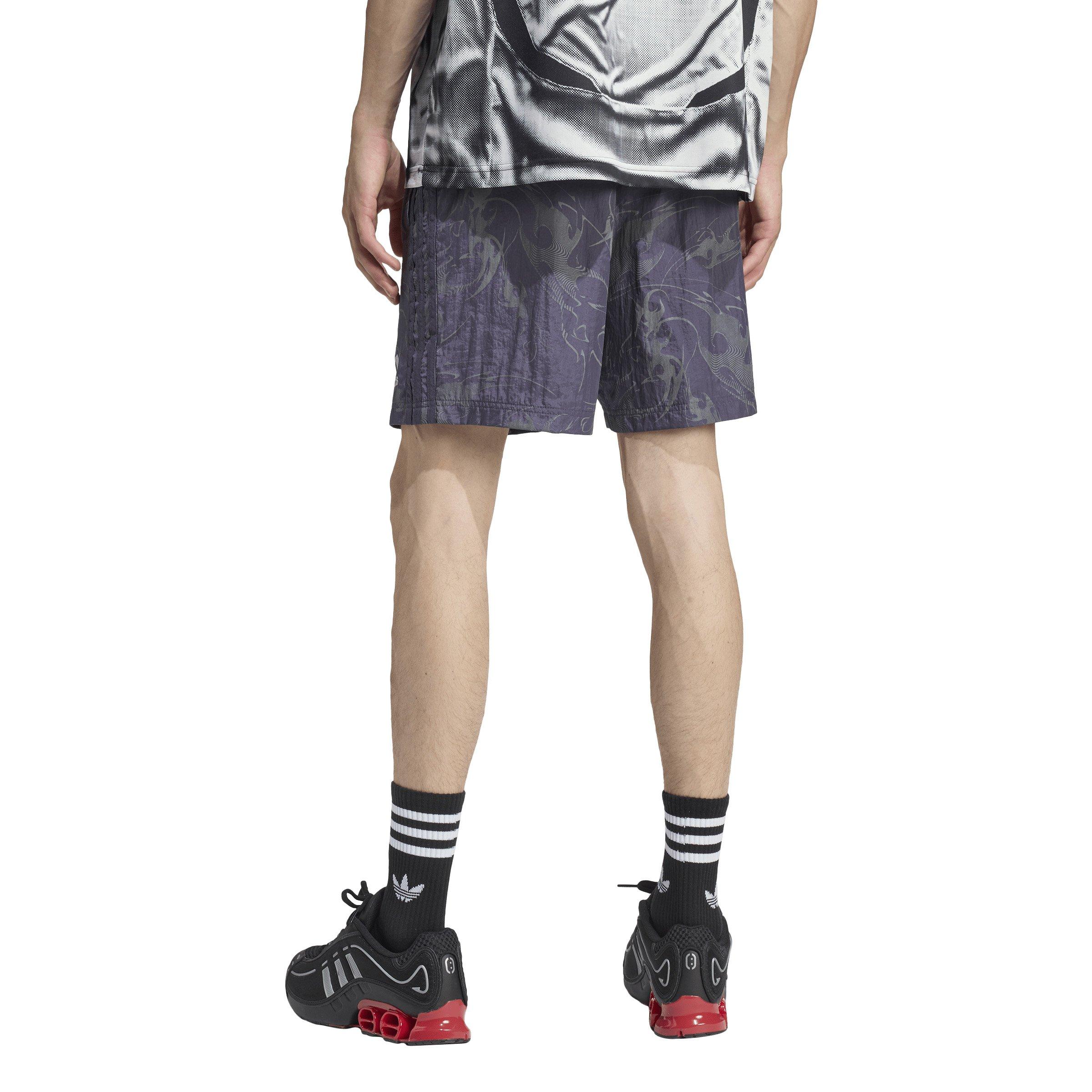 adidas Originals Men's Adilenium Season 4 Teamgeist Woven Shorts -Purple - PURPLE Thumbnail View 2