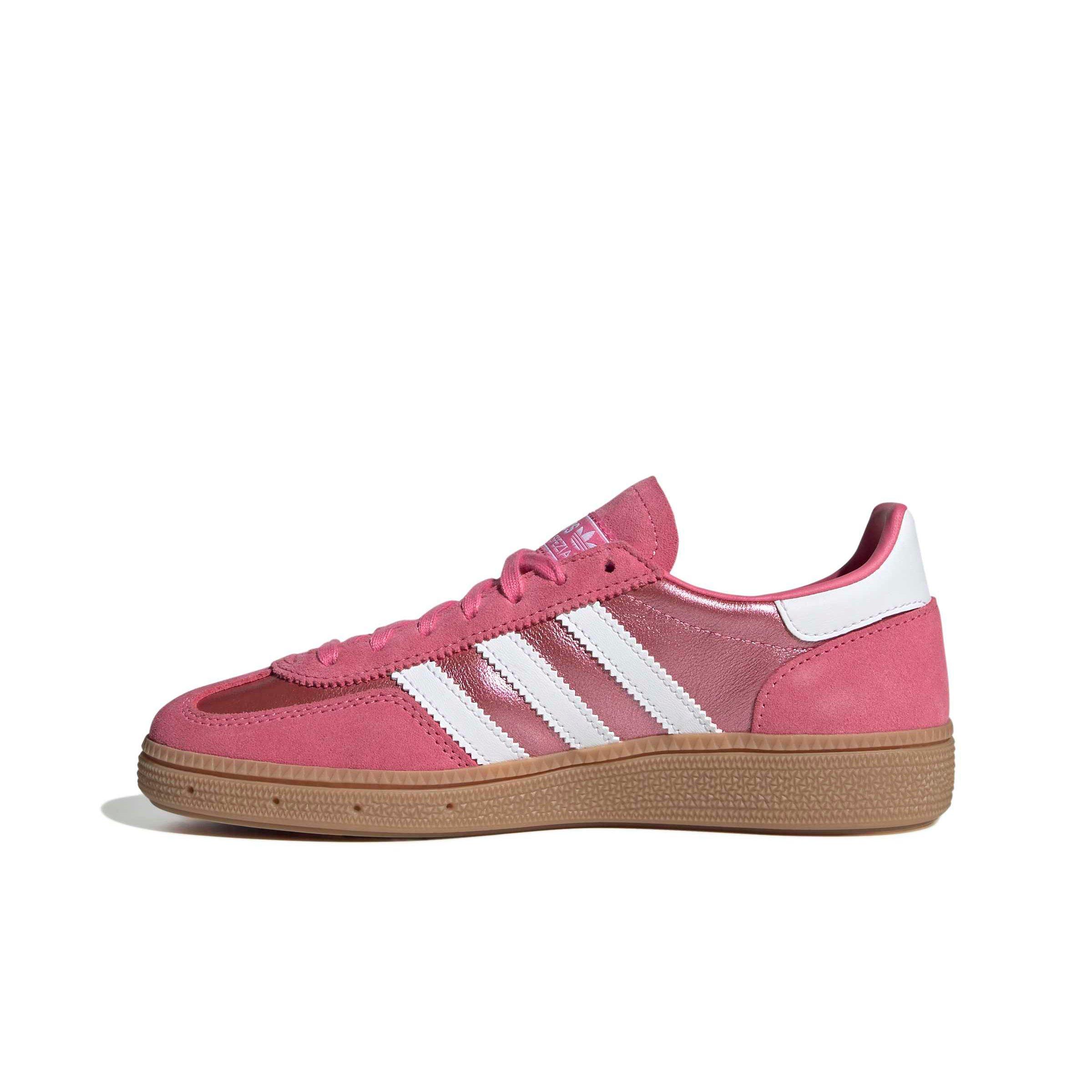 adidas Originals Handball Spezial "Pink Fusion/Ftwr White/Gum 4" Grade School Girls' Shoe - PINK/WHITE/GUM