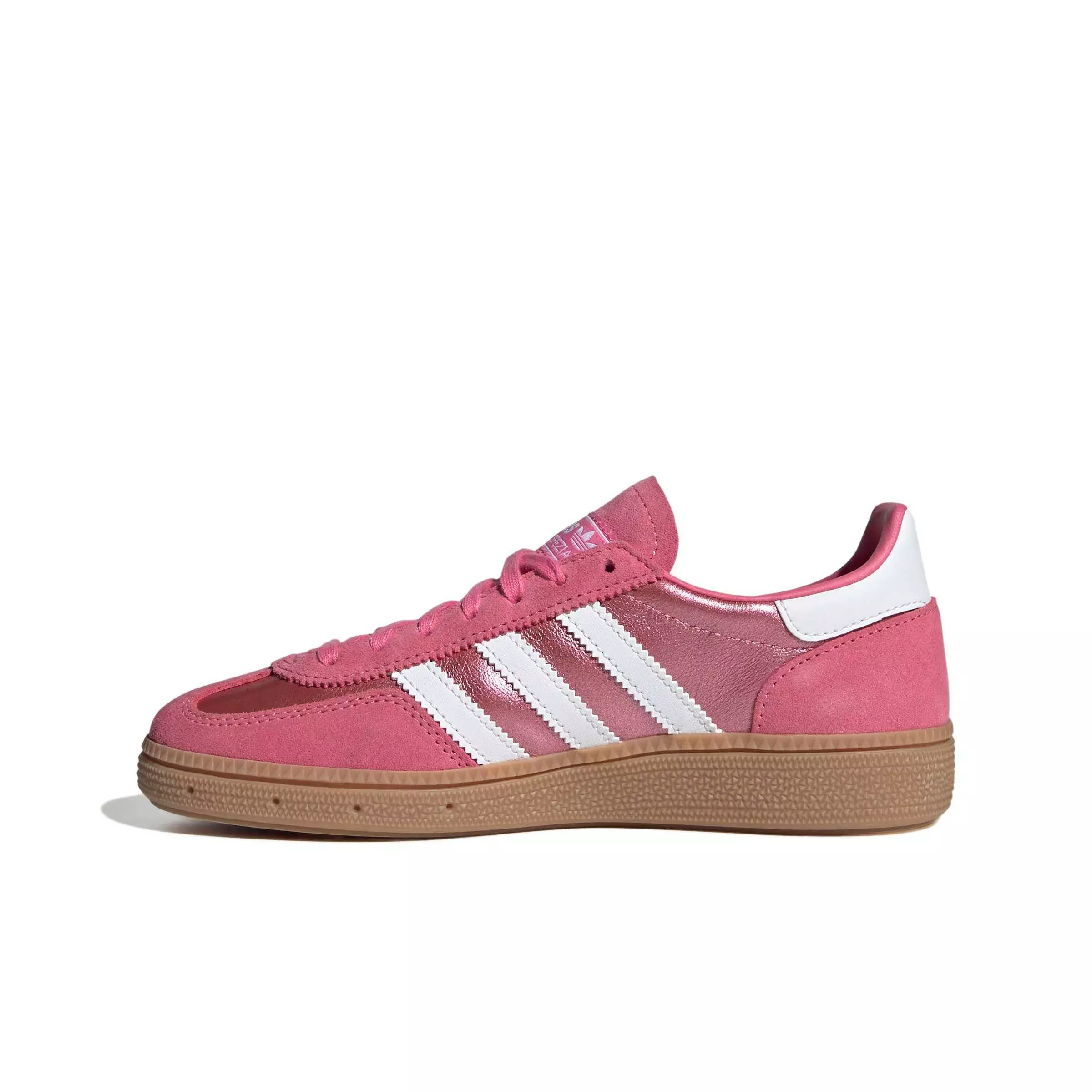 adidas Originals Handball Spezial "Pink Fusion/Ftwr White/Gum 4" Grade School Girls' Shoe - PINK/WHITE/GUM