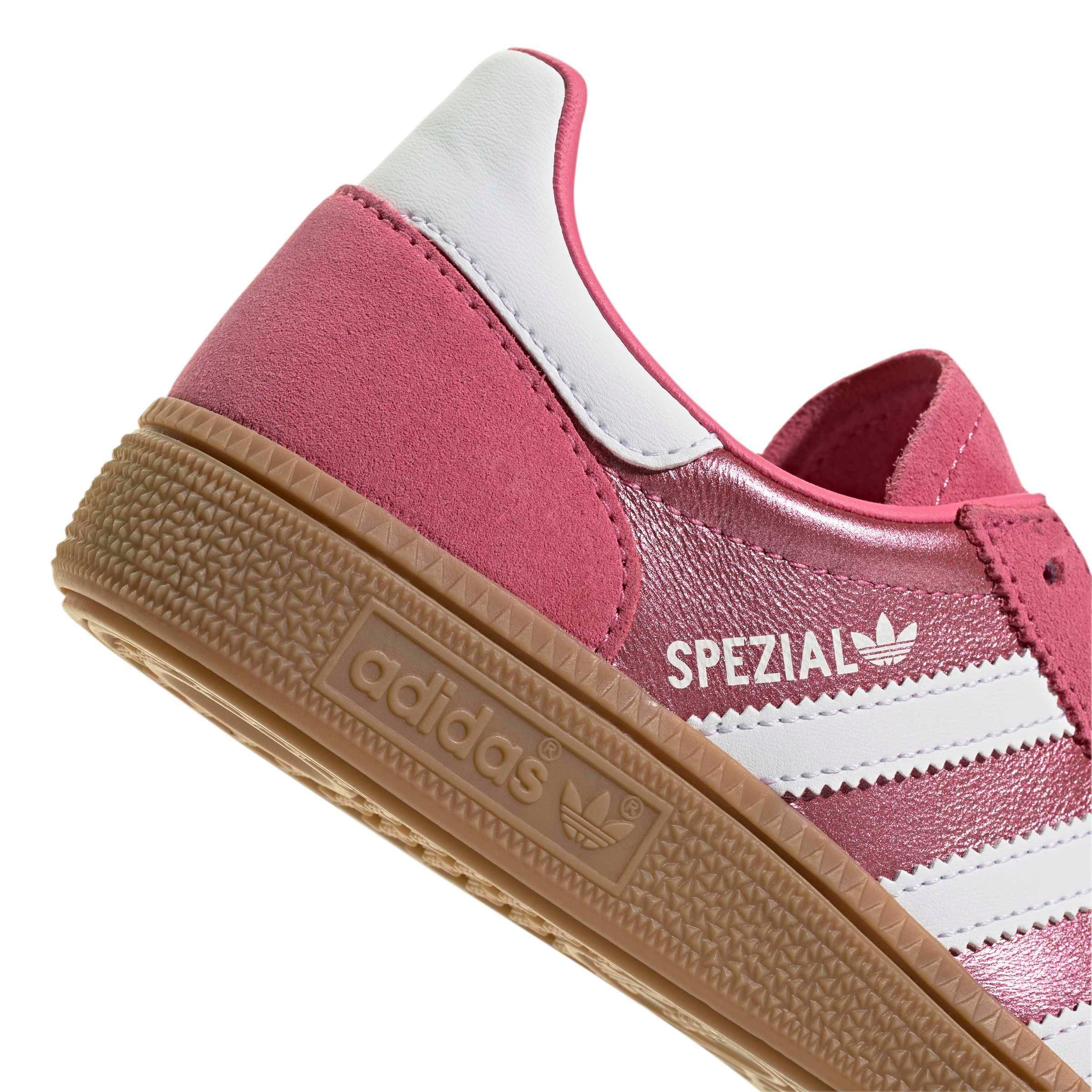 adidas Originals Handball Spezial "Pink Fusion/Ftwr White/Gum 4" Grade School Girls' Shoe - PINK/WHITE/GUM