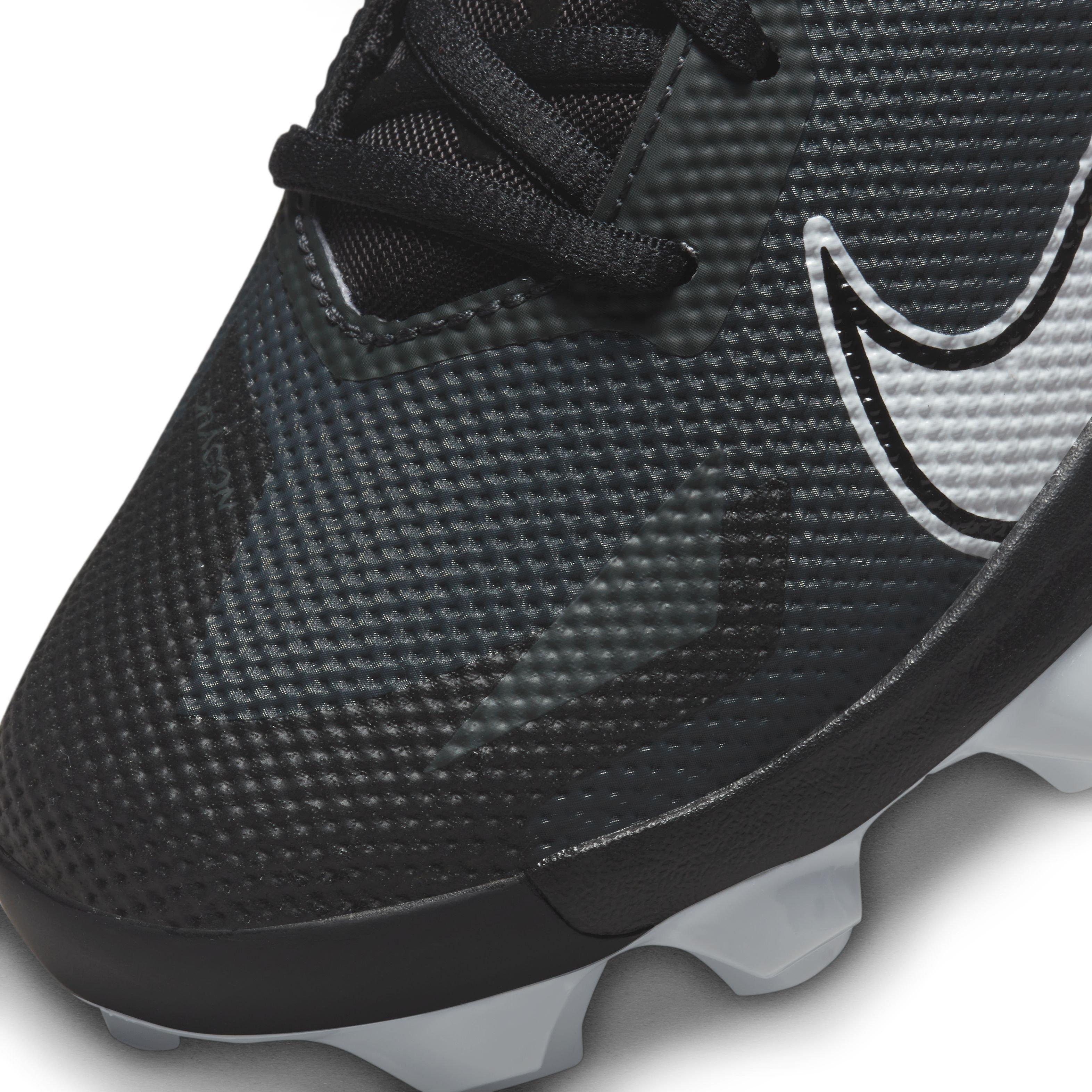 Nike Kids' Force Zoom Trout 8 Pro MCS Baseball Cleats, Boys', Size 3.5, White/Grey