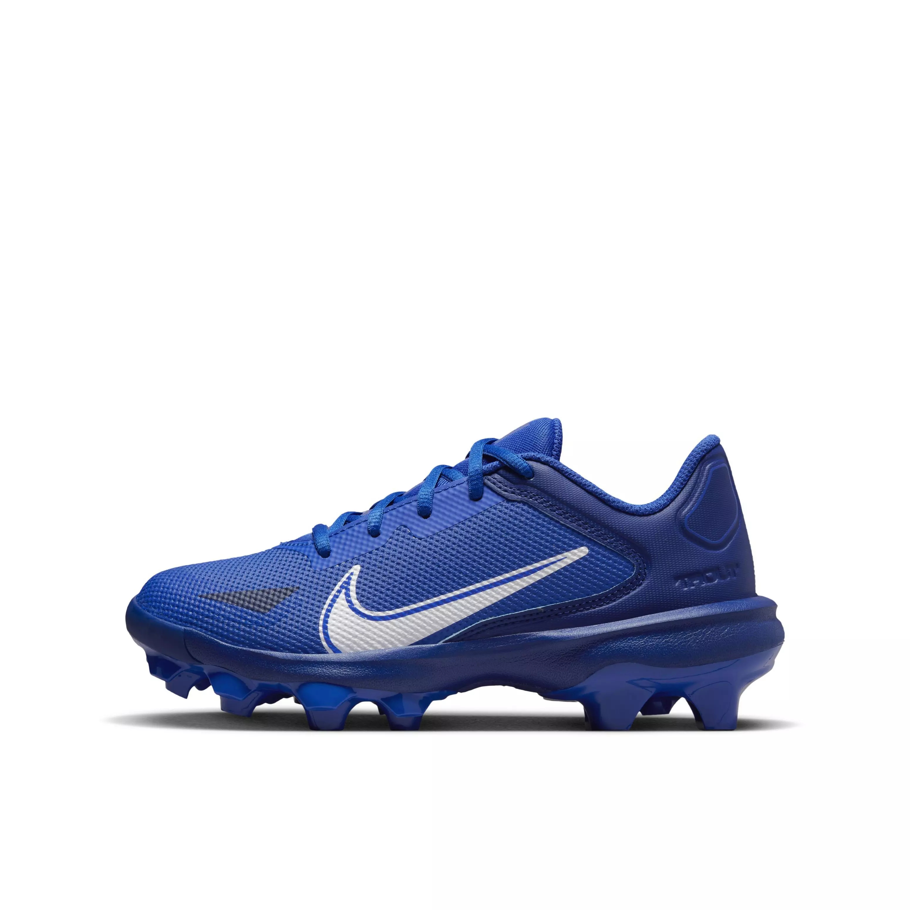 Nike Force Trout 8 Pro MCS "Hyper Royal/Deep Royal Blue/University Blue/White" Grade School Boys' Baseball Cleat - ROYAL/BLUE/BLUE/WHITE