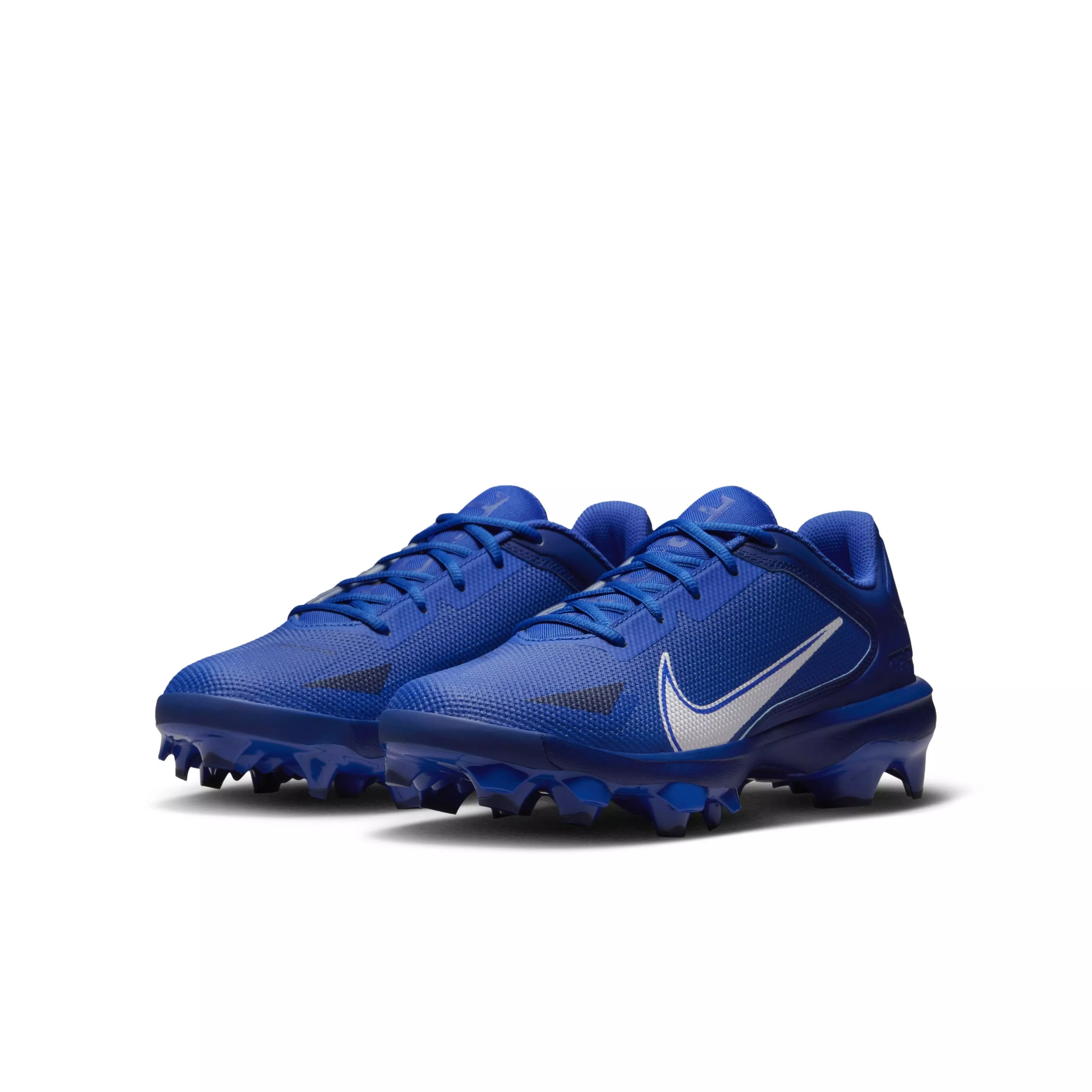 Nike Force Trout 8 Pro MCS "Hyper Royal/Deep Royal Blue/University Blue/White" Grade School Boys' Baseball Cleat - ROYAL/BLUE/BLUE/WHITE