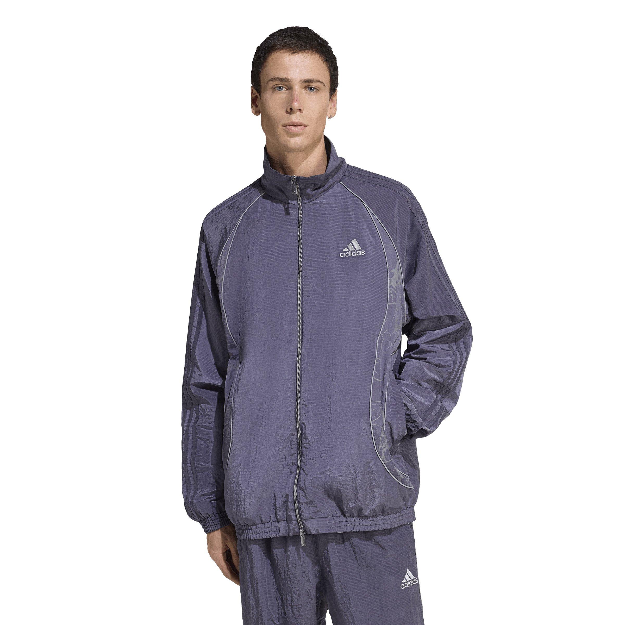 adidas Originals Men's Adilenium Season 4 Teamgeist Track Top -Purple - PURPLE Thumbnail View 1