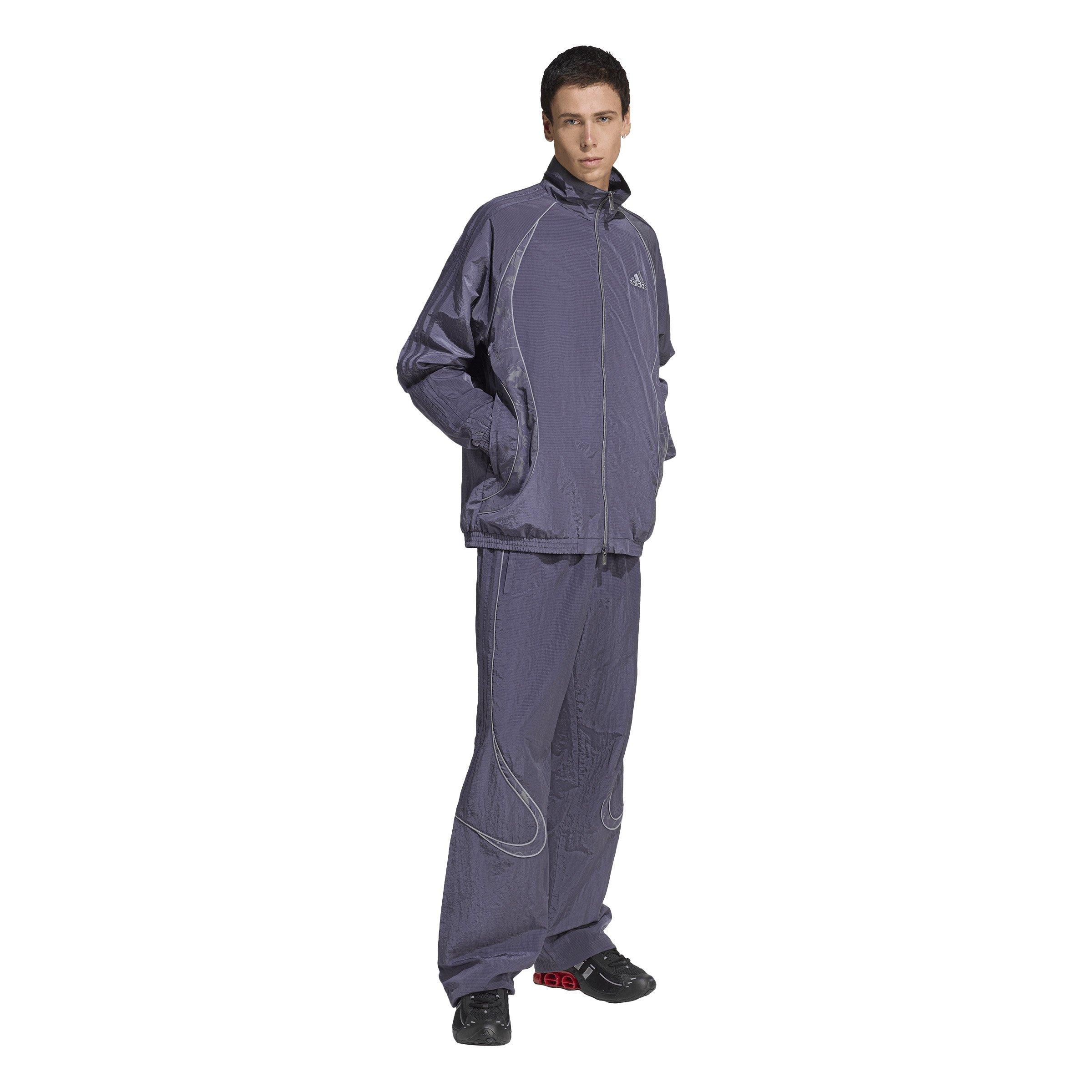 adidas Originals Men's Adilenium Season 4 Teamgeist Track Top -Purple - PURPLE Thumbnail View 5