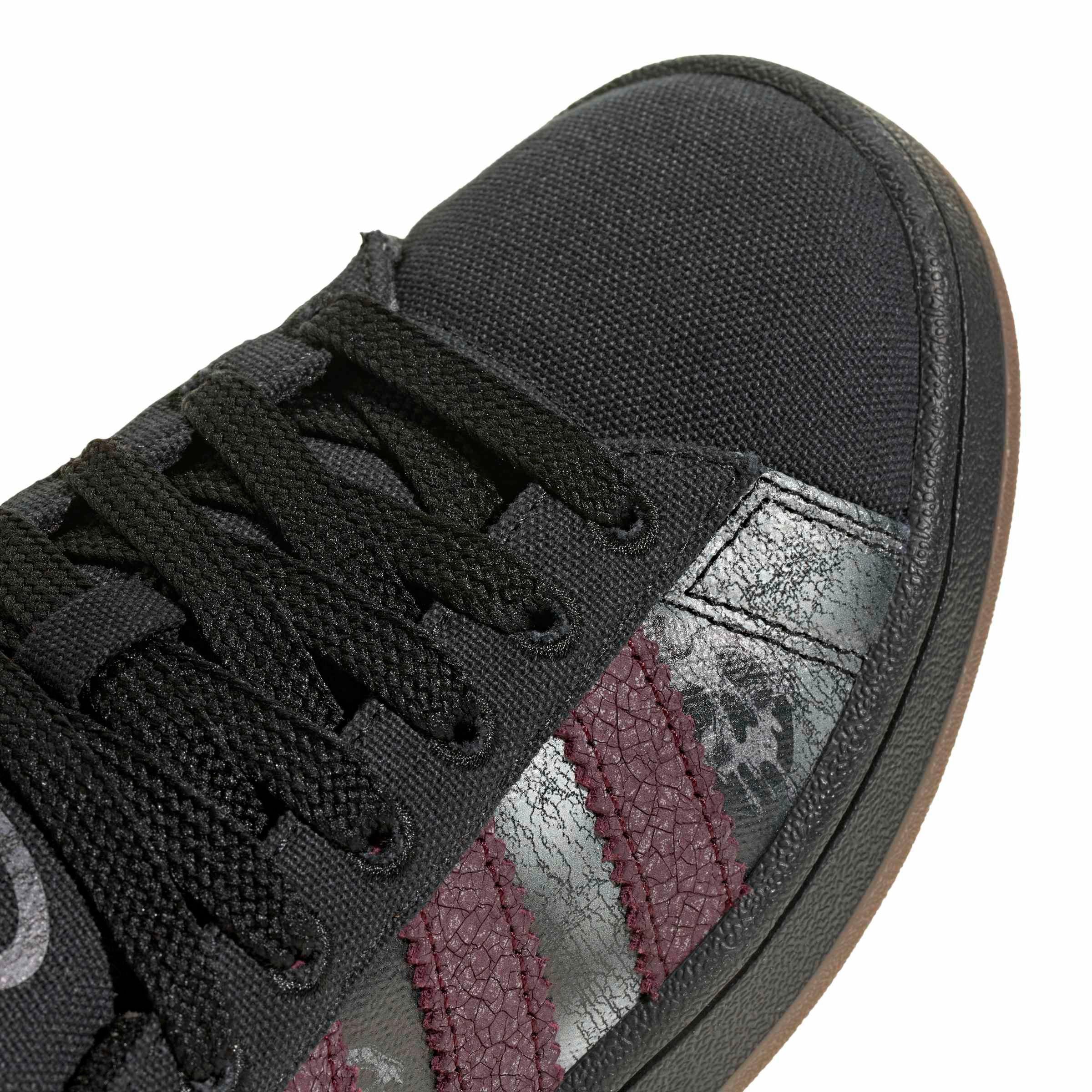adidas Originals Disney Villains Campus 00s "Core Black/Maroon/Gum 5" Grade School Girls' Shoe - BLACK/MAROON/GUM