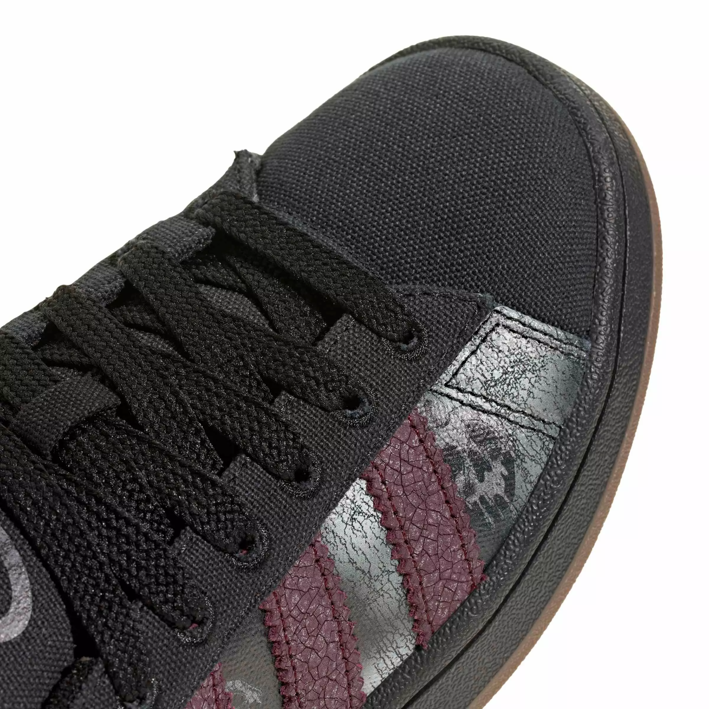 adidas Originals Disney Villains Campus 00s "Core Black/Maroon/Gum 5" Grade School Girls' Shoe - BLACK/MAROON/GUM