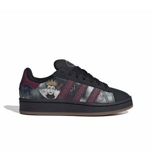 adidas Originals Disney Villains Campus 00s "Core Black/Maroon/Gum 5" Grade School Girls' Shoe - BLACK/MAROON/GUM