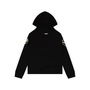 Pro Standard Big​ Boys​' NBA Milwaukee Bucks Clas​sic Fleece PO Hoodie -Black