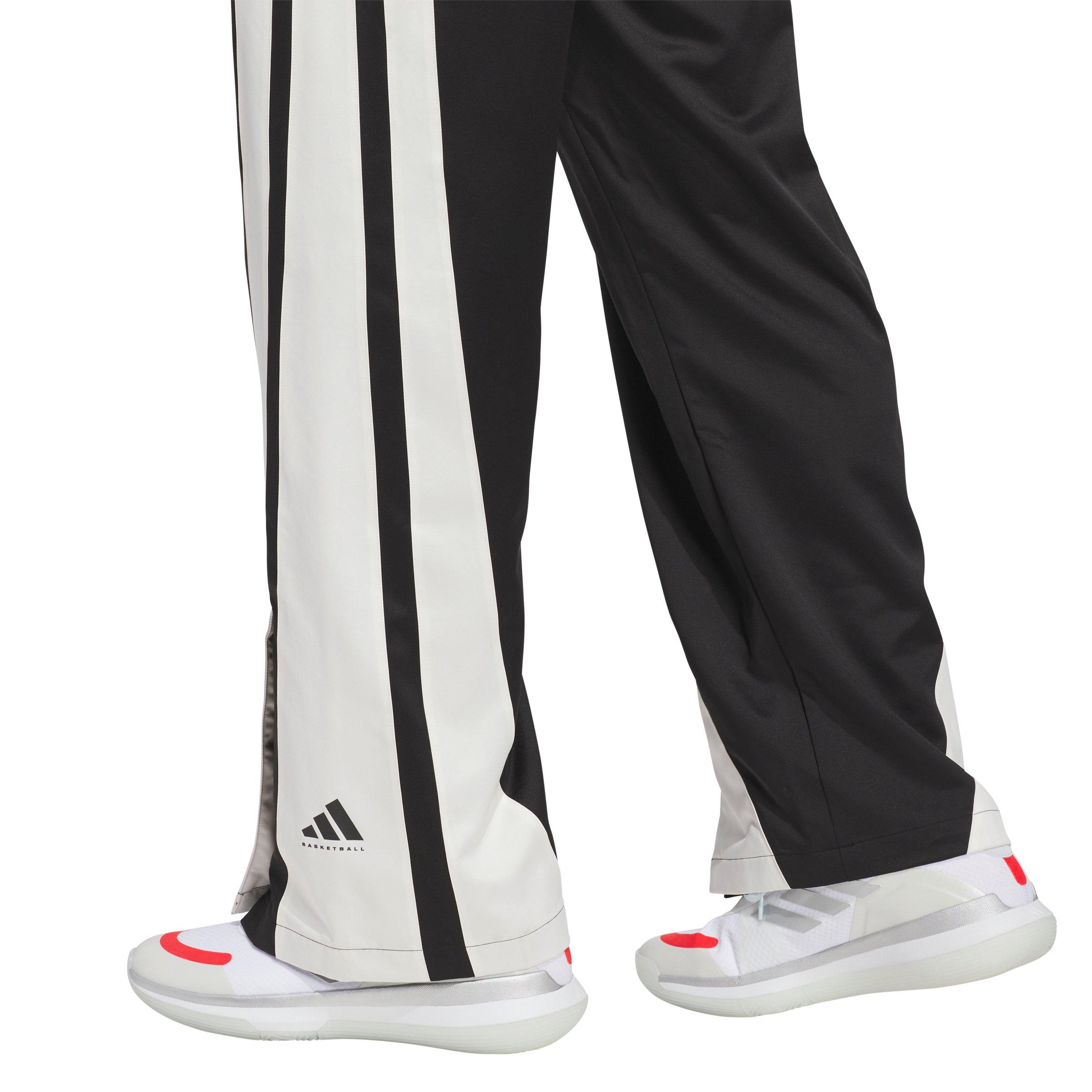 adidas Men's Basketball Luxe Pants - Black - BLACK Thumbnail View 4