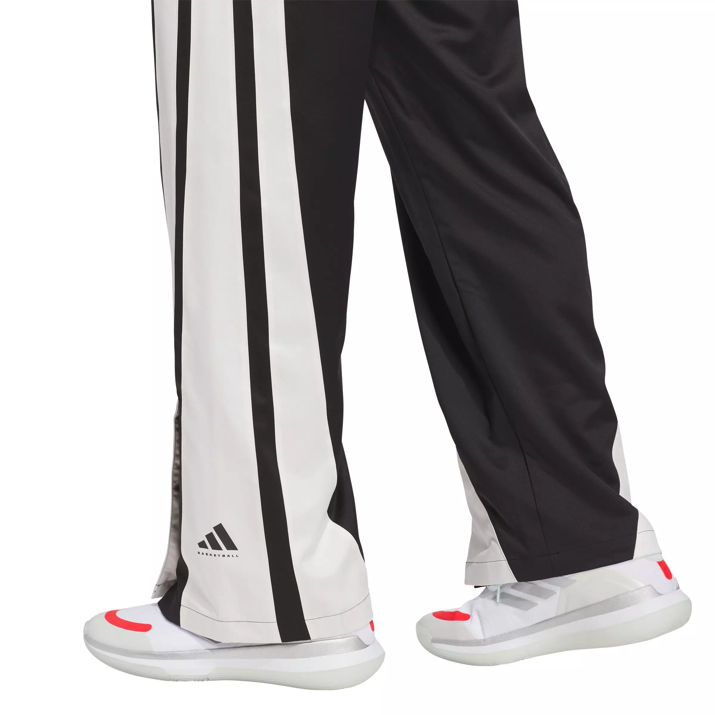 adidas Men's Basketball Luxe Pants - Black - BLACK