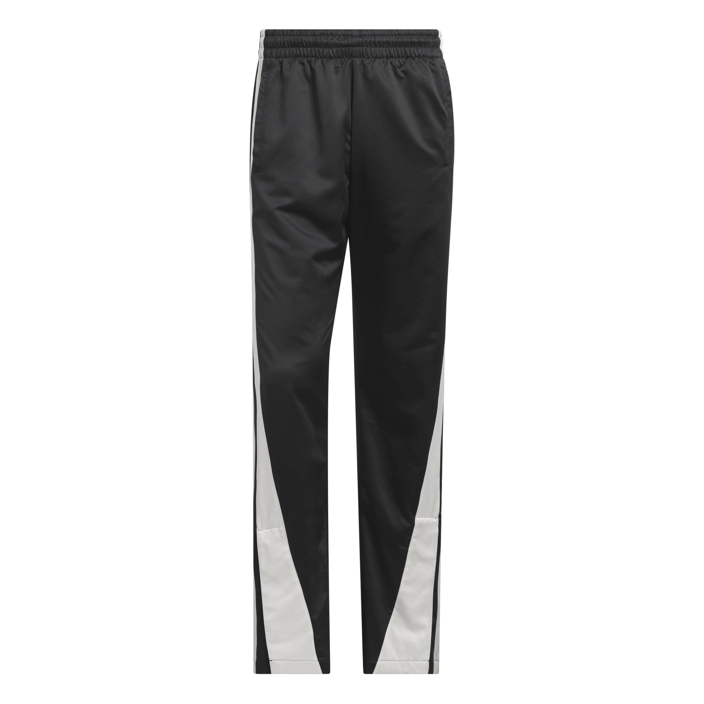 adidas Men's Basketball Luxe Pants - Black - BLACK Thumbnail View 6