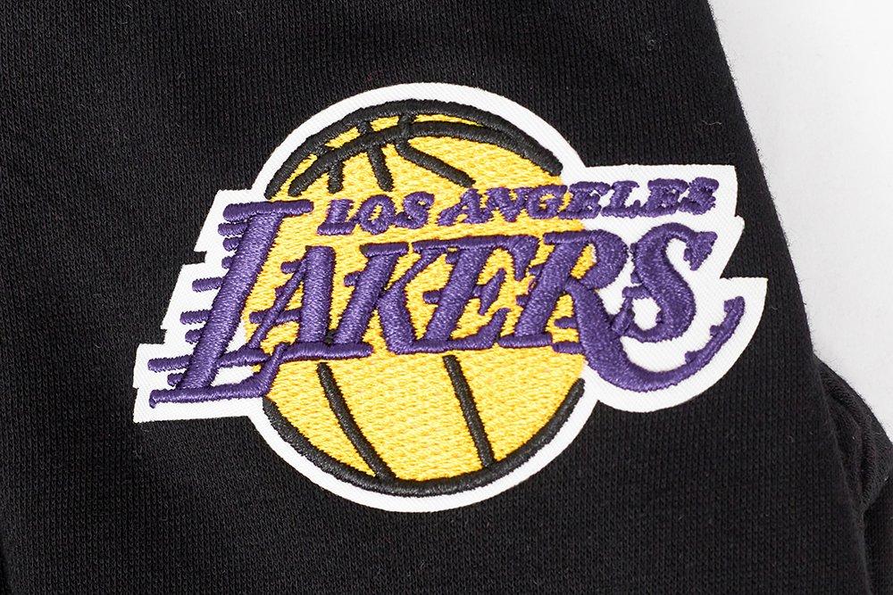 Pro Standard Little Boys' NBA LA Lakers​ Classic Fleece FZ Jacket - Black - BLACK Thumbnail View 5