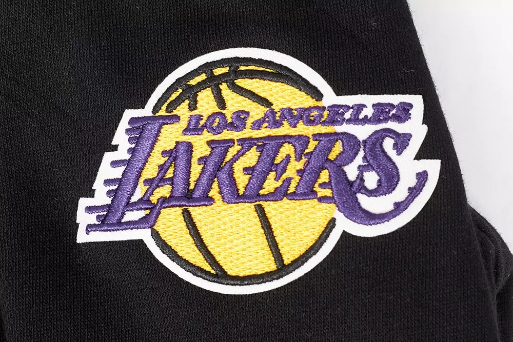 Pro Standard Little Boys' NBA LA Lakers​ Classic Fleece FZ Jacket -Black - BLACK