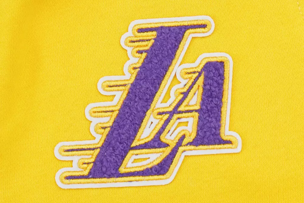 Pro Standard Little Boys' NBA LA Lakers​ Classic Fleece FZ Jacket - Yellow - YELLOW