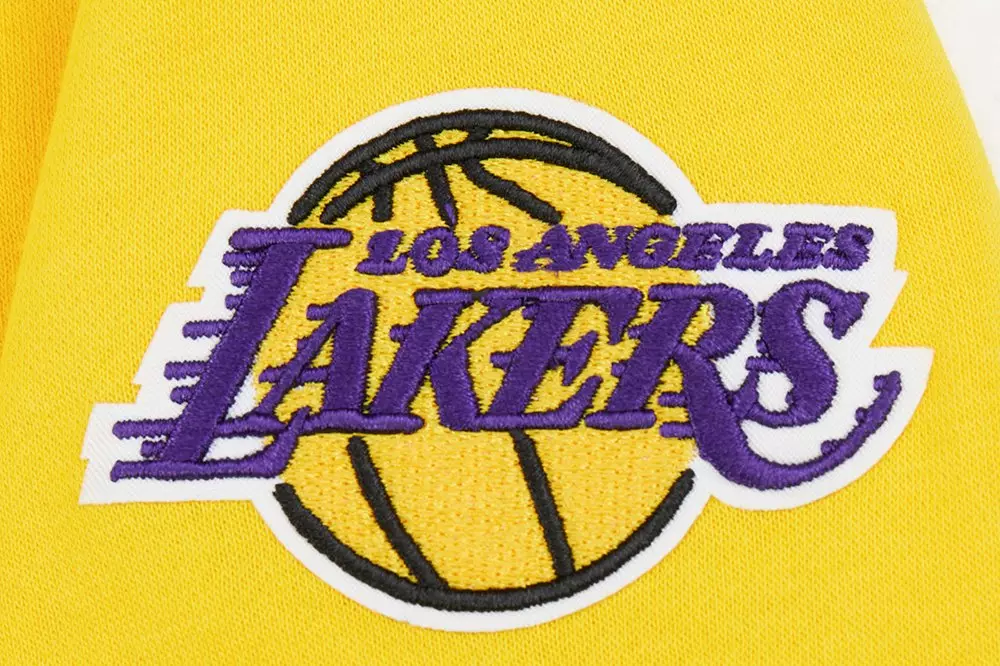 Pro Standard Little Boys' NBA LA Lakers​ Classic Fleece FZ Jacket - Yellow - YELLOW