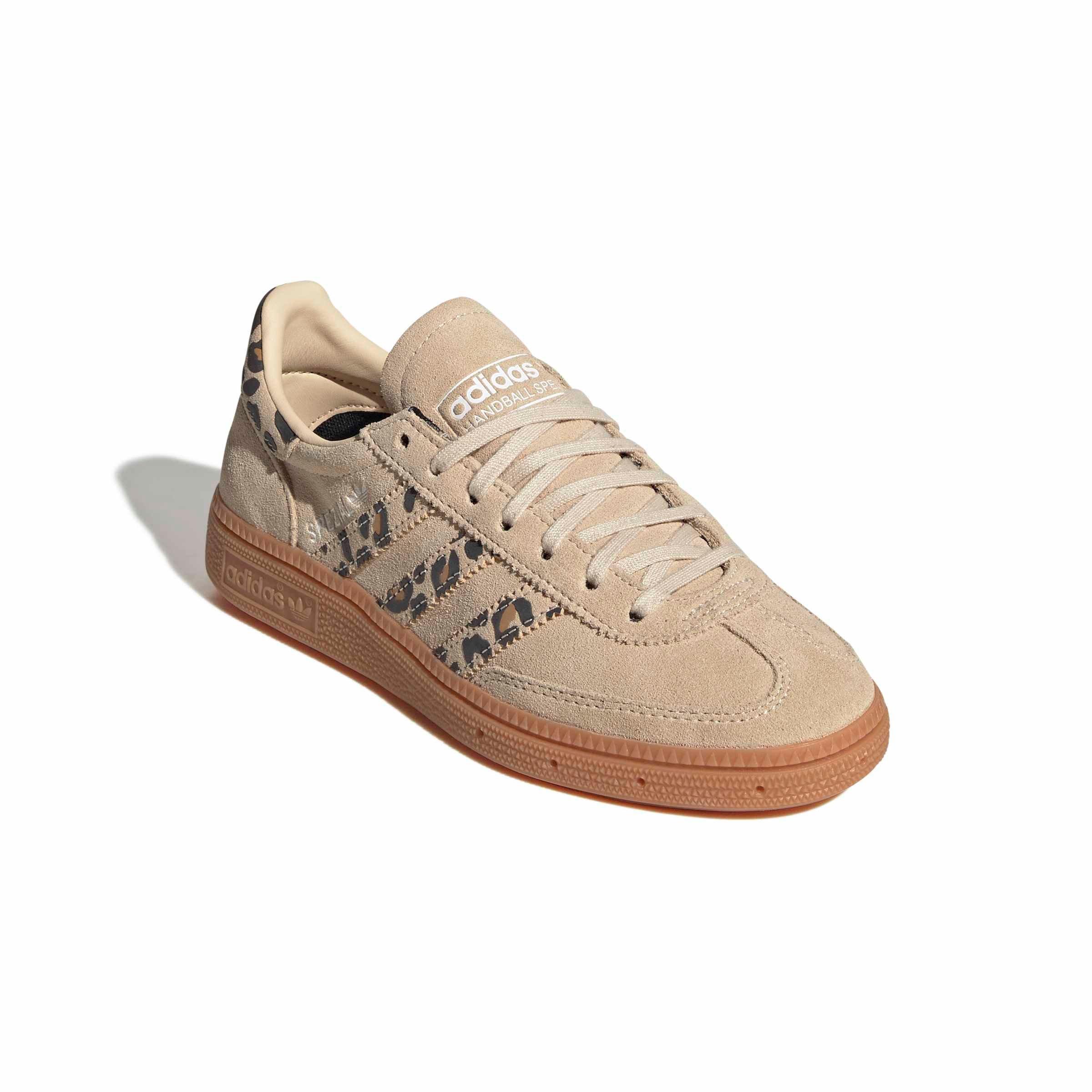 adidas Originals Handball Spezial "Sand Strata/Ftwr White/Mesa" Grade School Girls' Shoe - SAND/WHITE/MESA