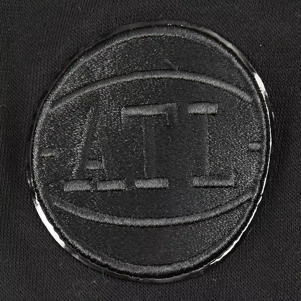 Pro Standard Little Boys​' NBA Atlanta Hawks Triple Black Fleece PO Hoodie - Black - BLACK