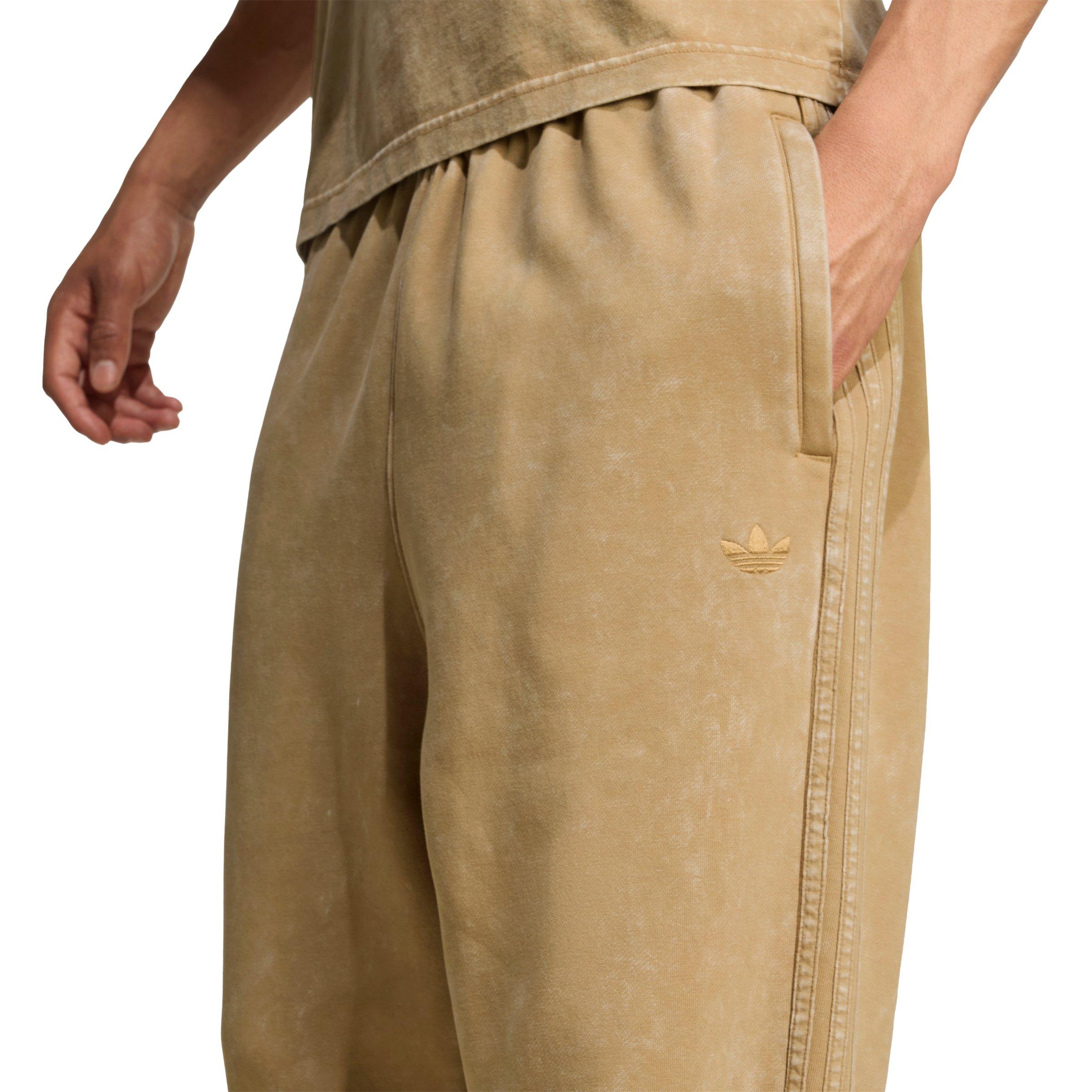 adidas Originals Men's Washed Sweat Pant - Beige - BEIGE Thumbnail View 3