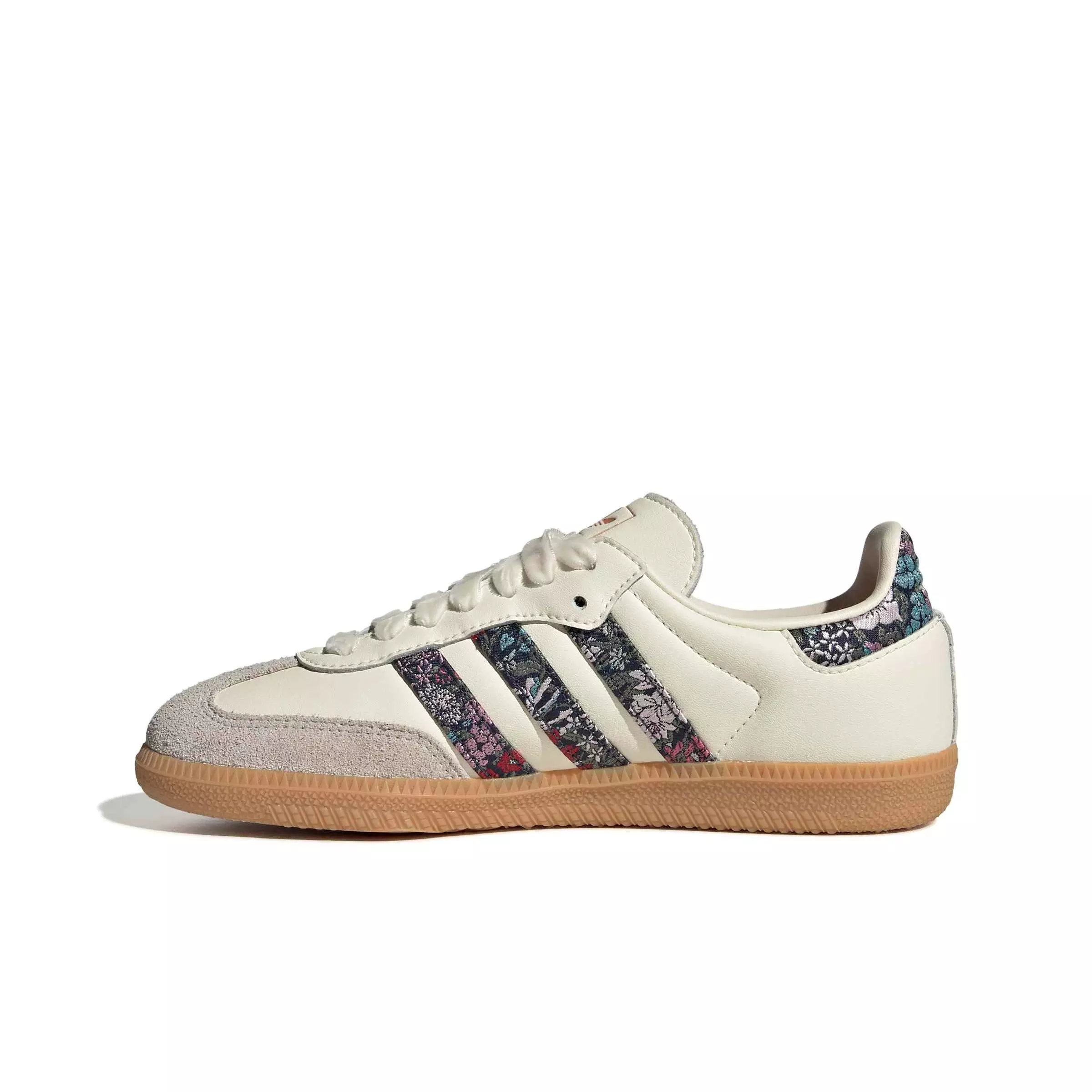 adidas Originals Liberty Samba OG "Cream White/Talc" Grade School Girls' Shoe - CREAM/TALC