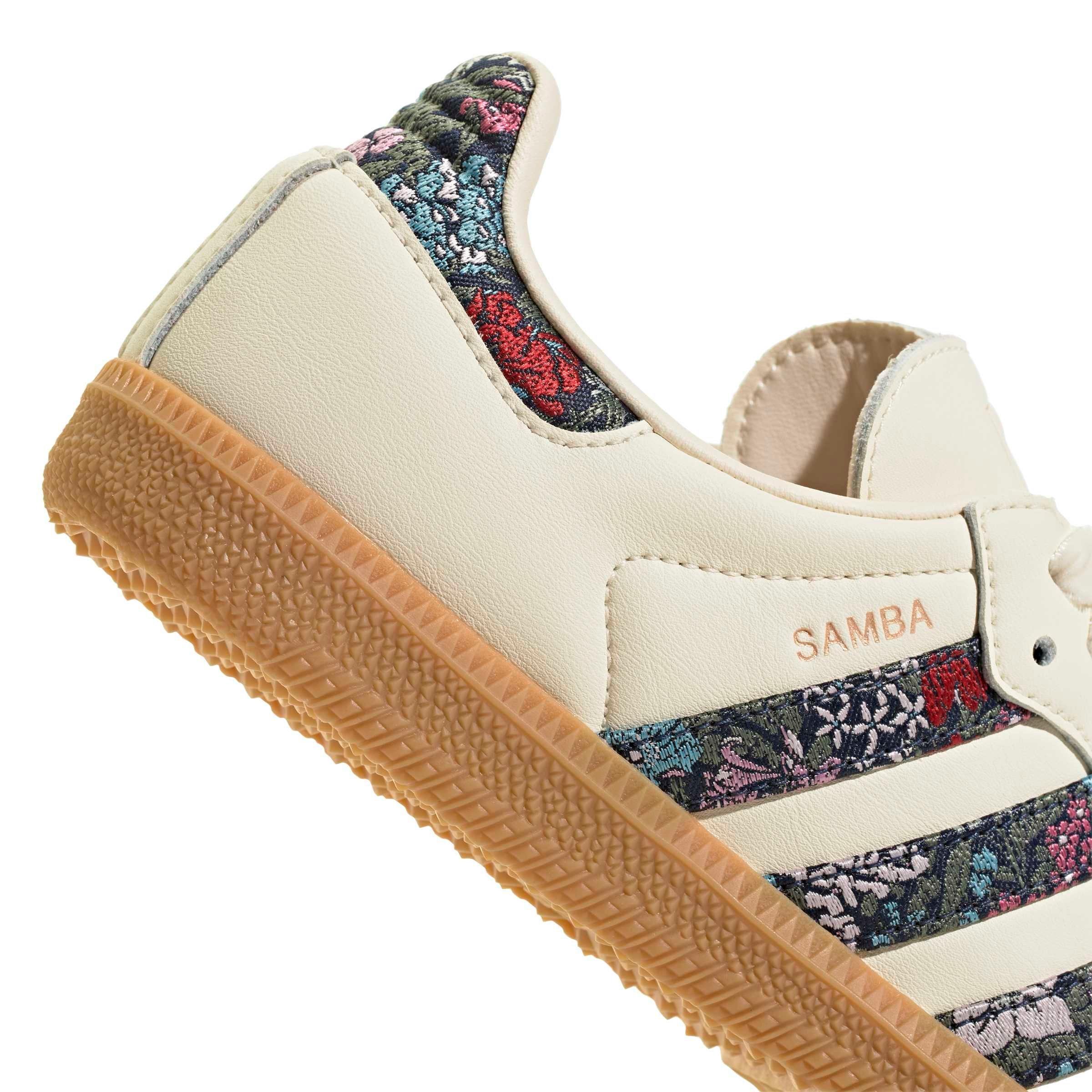 adidas Originals Liberty London Samba OG "Cream White" Grade School Kids' Shoe - CREAM/TALC