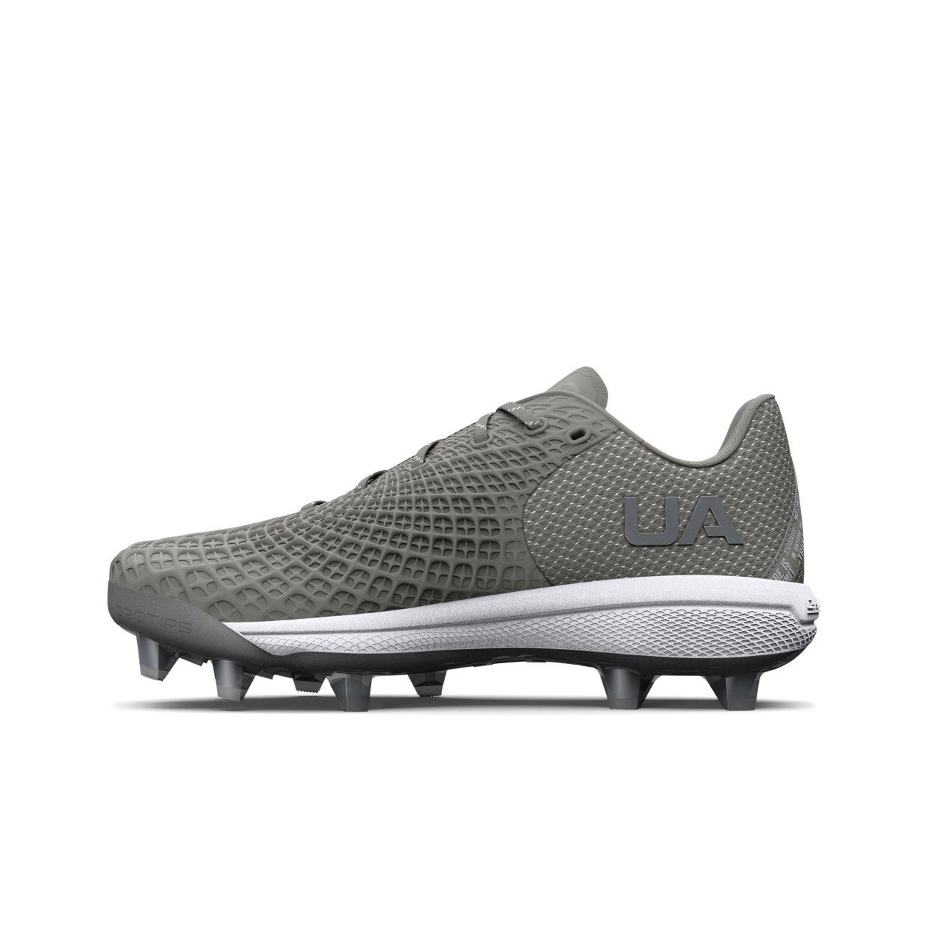 Grey sale softball cleats