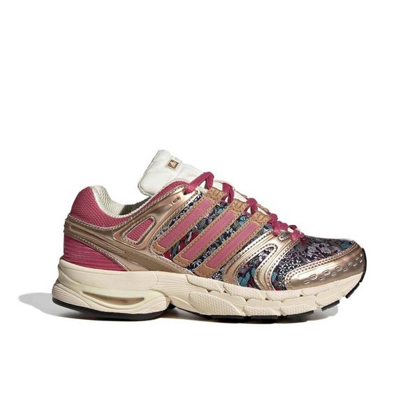 adidas Originals Liberty London Adistar Control 5 "Cream/Magenta/Black" Grade School Girls' Shoe - CREAM/MAGENTA/BLACK