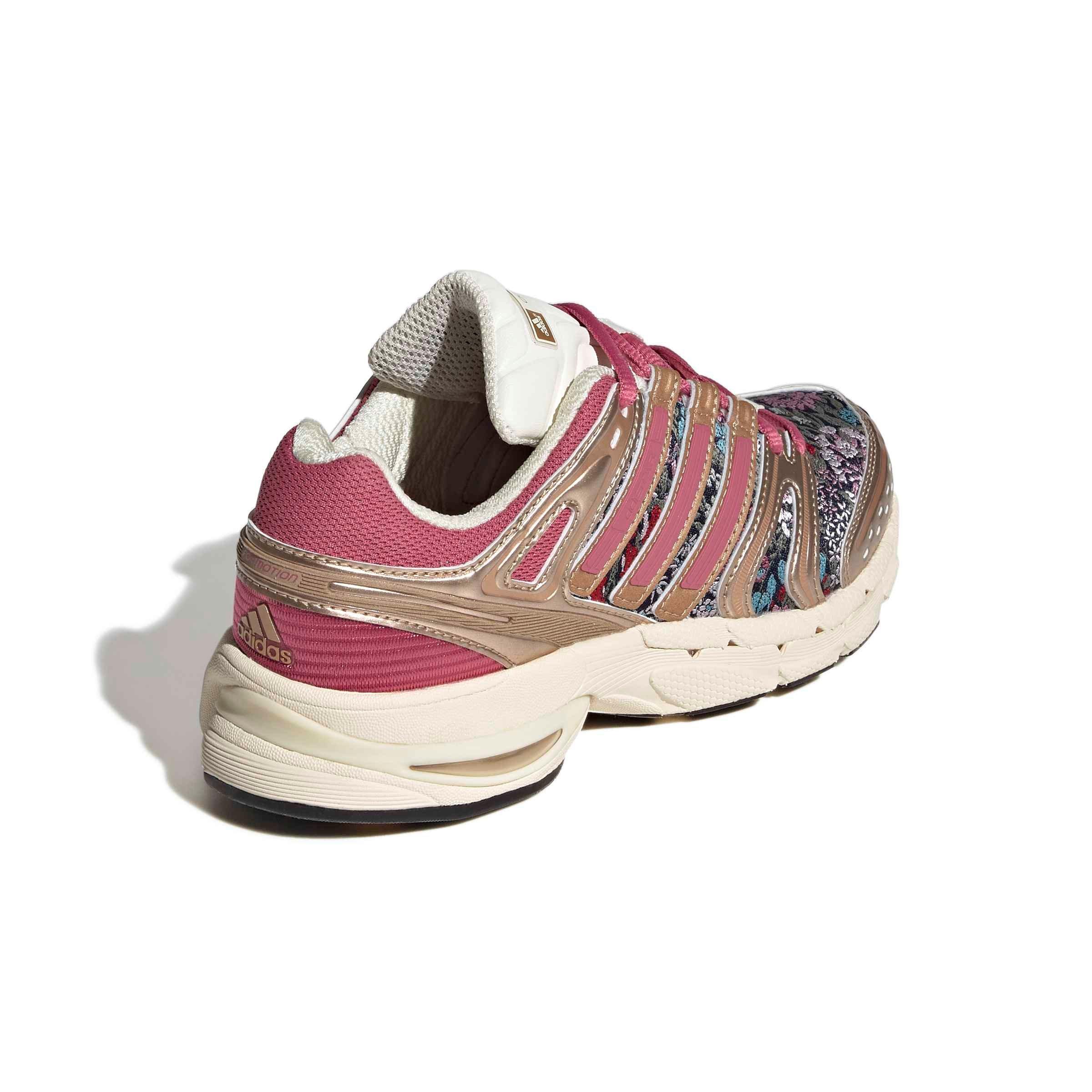 adidas Originals Liberty London Adistar Control 5 "Cream/Magenta/Black" Grade School Girls' Shoe - CREAM/MAGENTA/BLACK