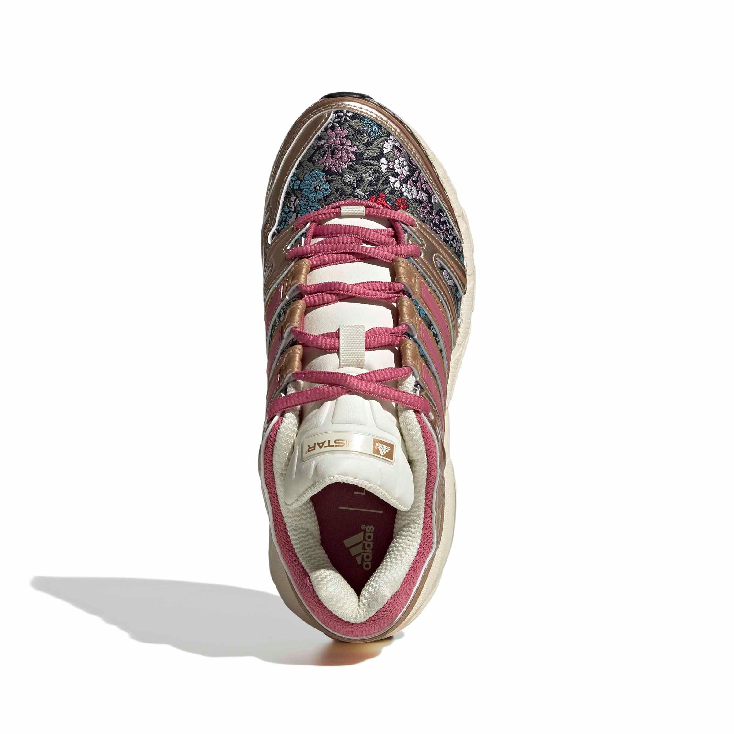 adidas Originals Liberty London Adistar Control 5 "Cream/Magenta/Black" Grade School Girls' Shoe - CREAM/MAGENTA/BLACK