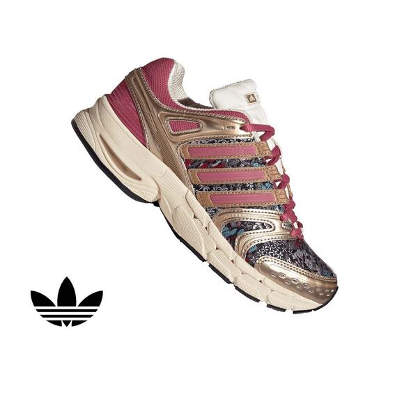 adidas Originals Liberty London Adistar Control 5 "Cream/Magenta/Black" Grade School Girls' Shoe - CREAM/MAGENTA/BLACK