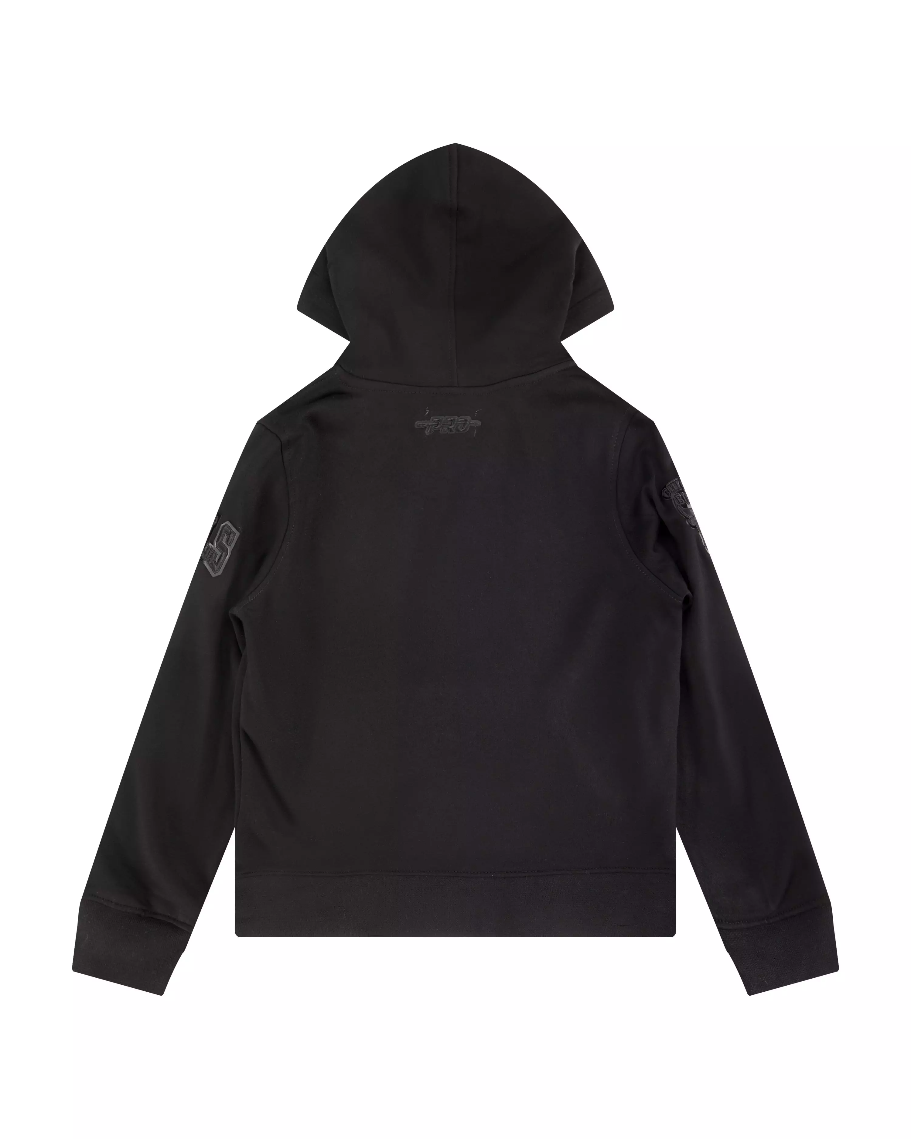 Pro Standard Little Boys​' NBA Chicago Bulls Triple Black Fleece PO Hoodie - Black - BLACK