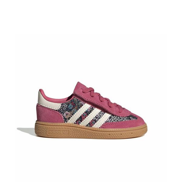 adidas Originals Liberty London Handball Spezial CCEL "Magenta/Cream White/Gum 3" Infant Girls' Shoe - MAGENTA/CREAM/GUM
