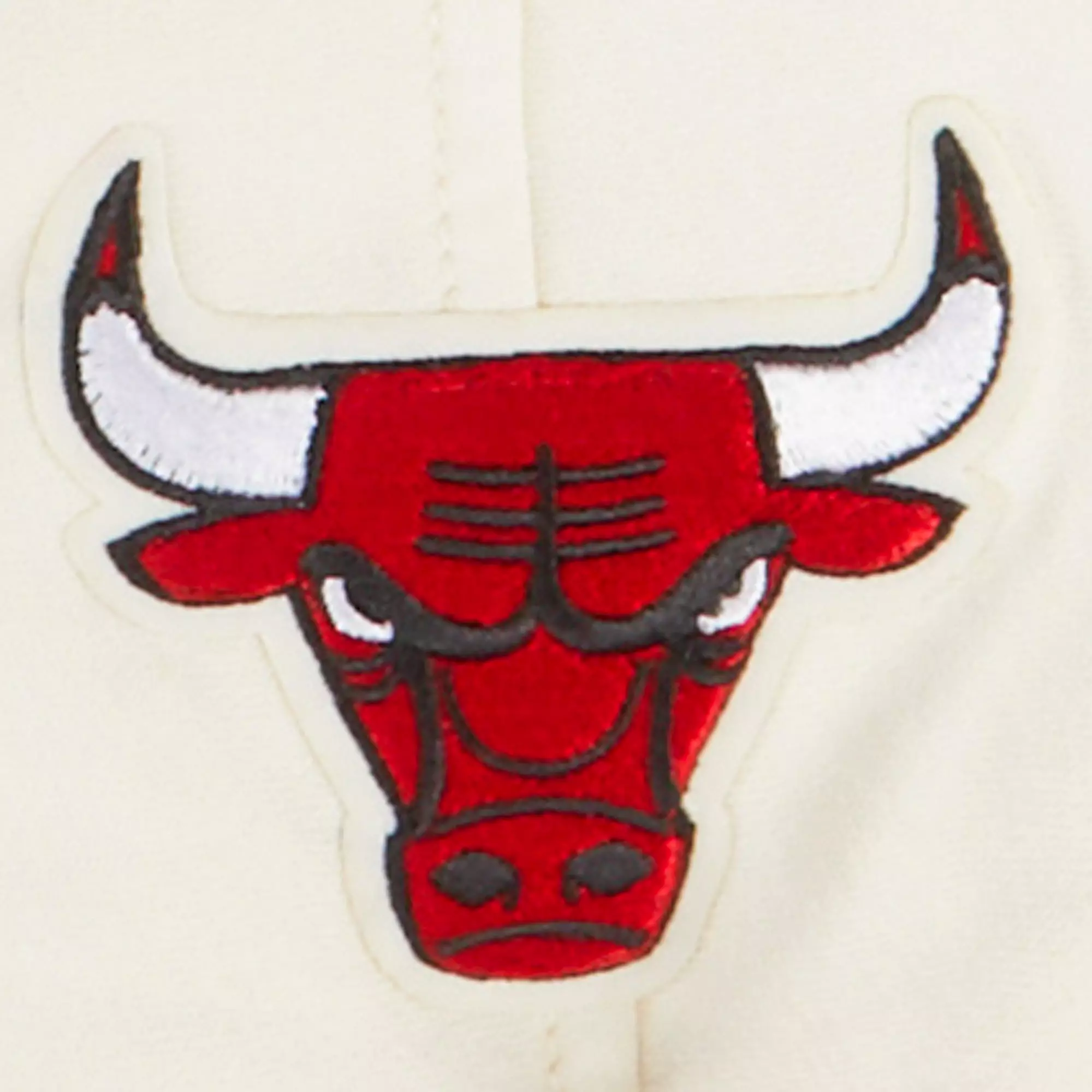 Pro Standard Little Boys​' Chicago Bulls Retro Classic Rib Fleece PO Hoodie - Cream/Red - CREAM/RED