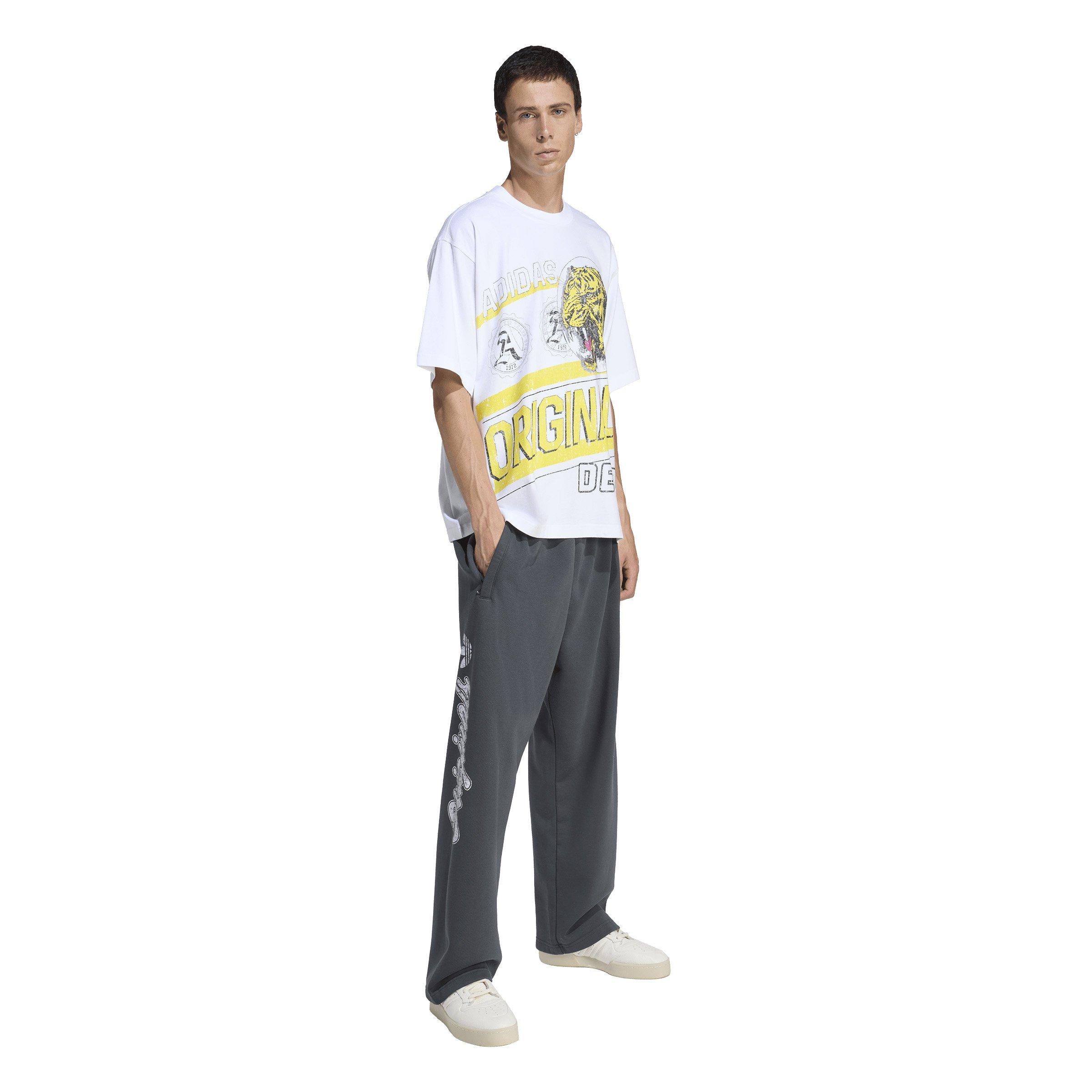 adidas Originals Men's Originals Dept. Graphic Tee - White - WHITE Thumbnail View 5