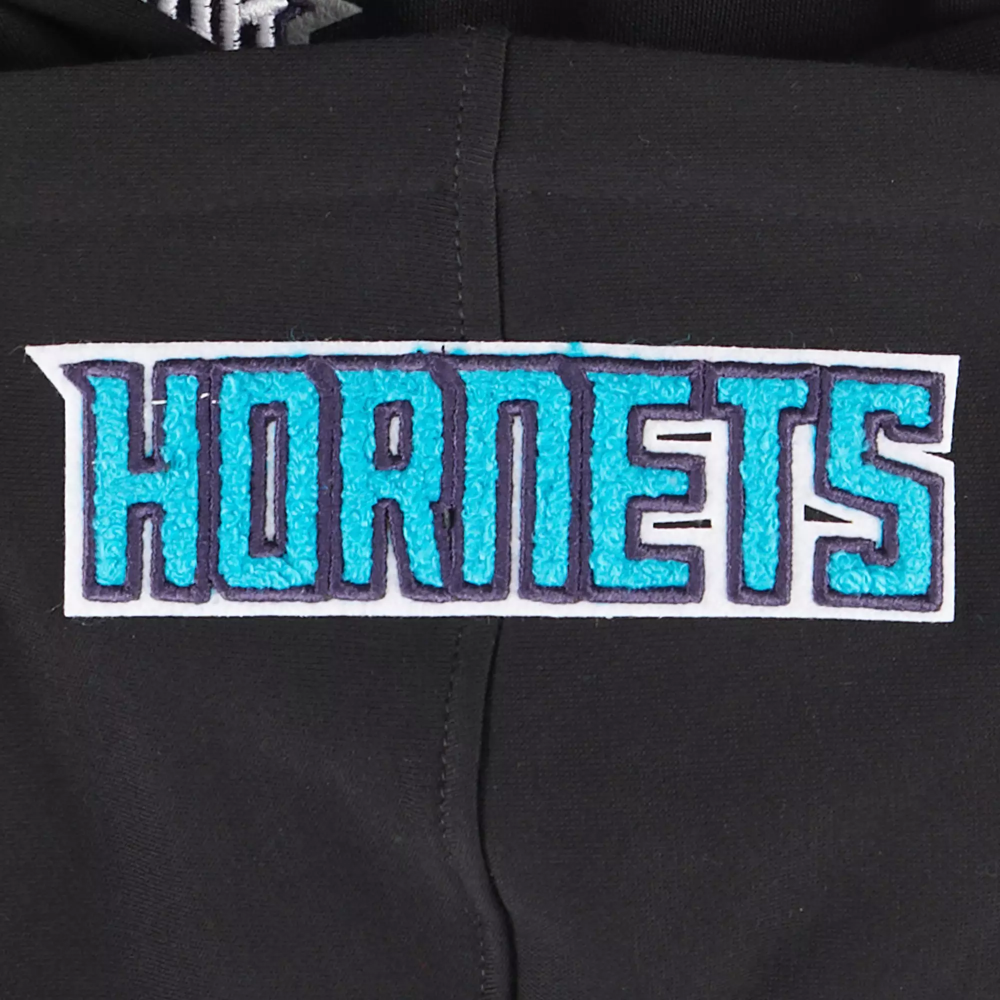Pro Standard Little Boys​' NBA Charlotte Hornets Classic Fleece PO Hoodie -Black - BLACK