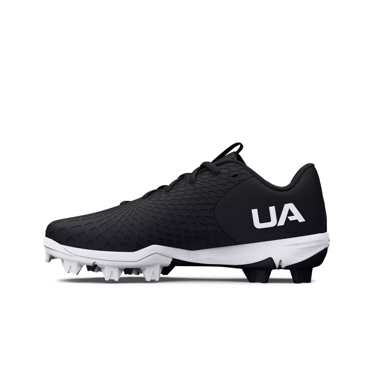 Under Armour Glyde 2 RM "Black/White" Women's Softball Cleat - BLACK/WHITE