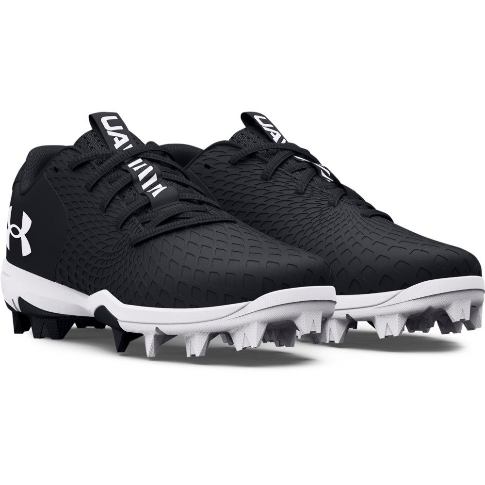 Under Armour Glyde 2 RM "Black/White" Women's Softball Cleat - BLACK/WHITE Thumbnail View 3