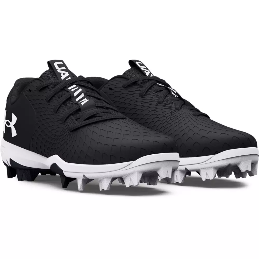 Under Armour Glyde 2 RM "Black/White" Women's Softball Cleat - BLACK/WHITE