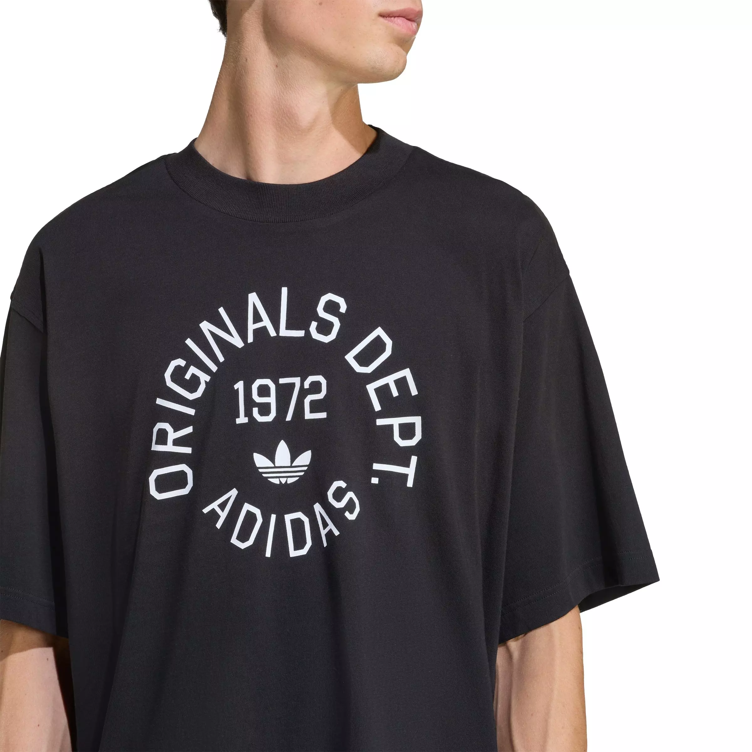 adidas Originals Men's Originals Dept. Graphic Tee - Black - BLACK