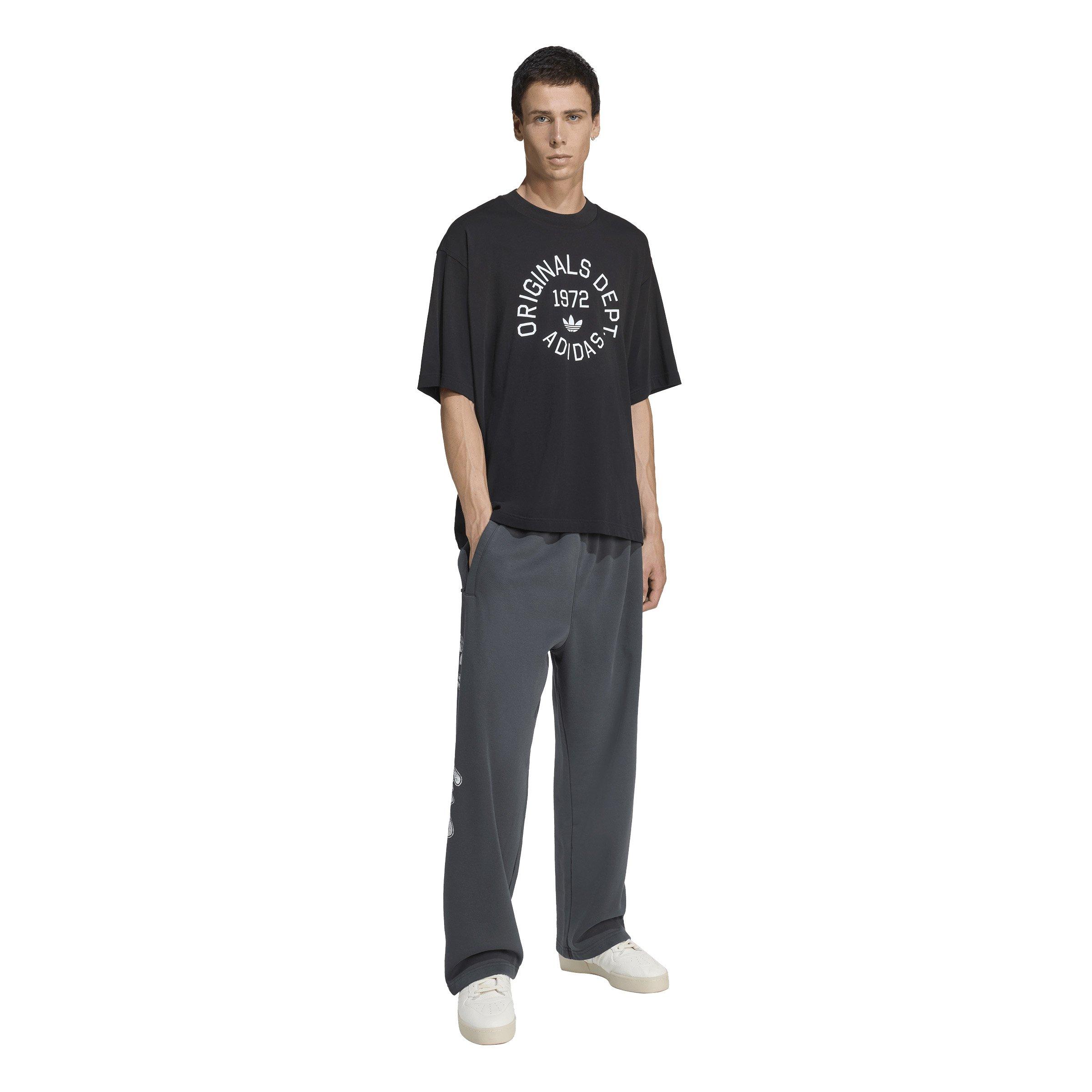 adidas Originals Men's Originals Dept. Graphic Tee - Black - BLACK Thumbnail View 5