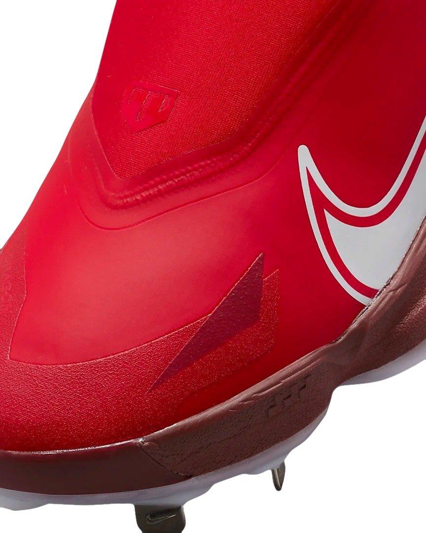 Nike Force Zoom Trout 8 Elite University Red/Team Red/Habanero Red/White  Men's Baseball Cleat - Hibbett