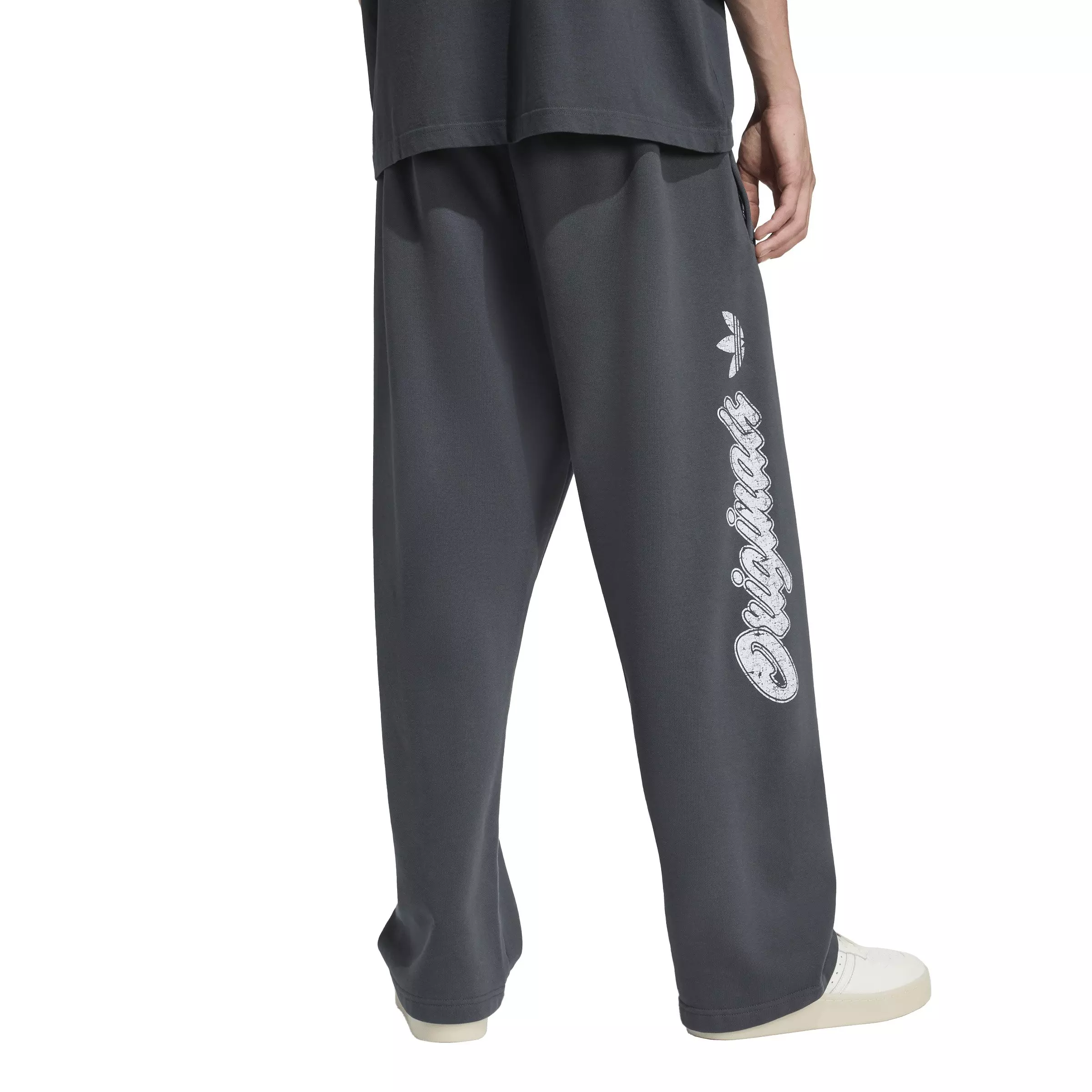 adidas Originals Men's Originals Dept. Graphic Fleece Pant - Grey - GREY