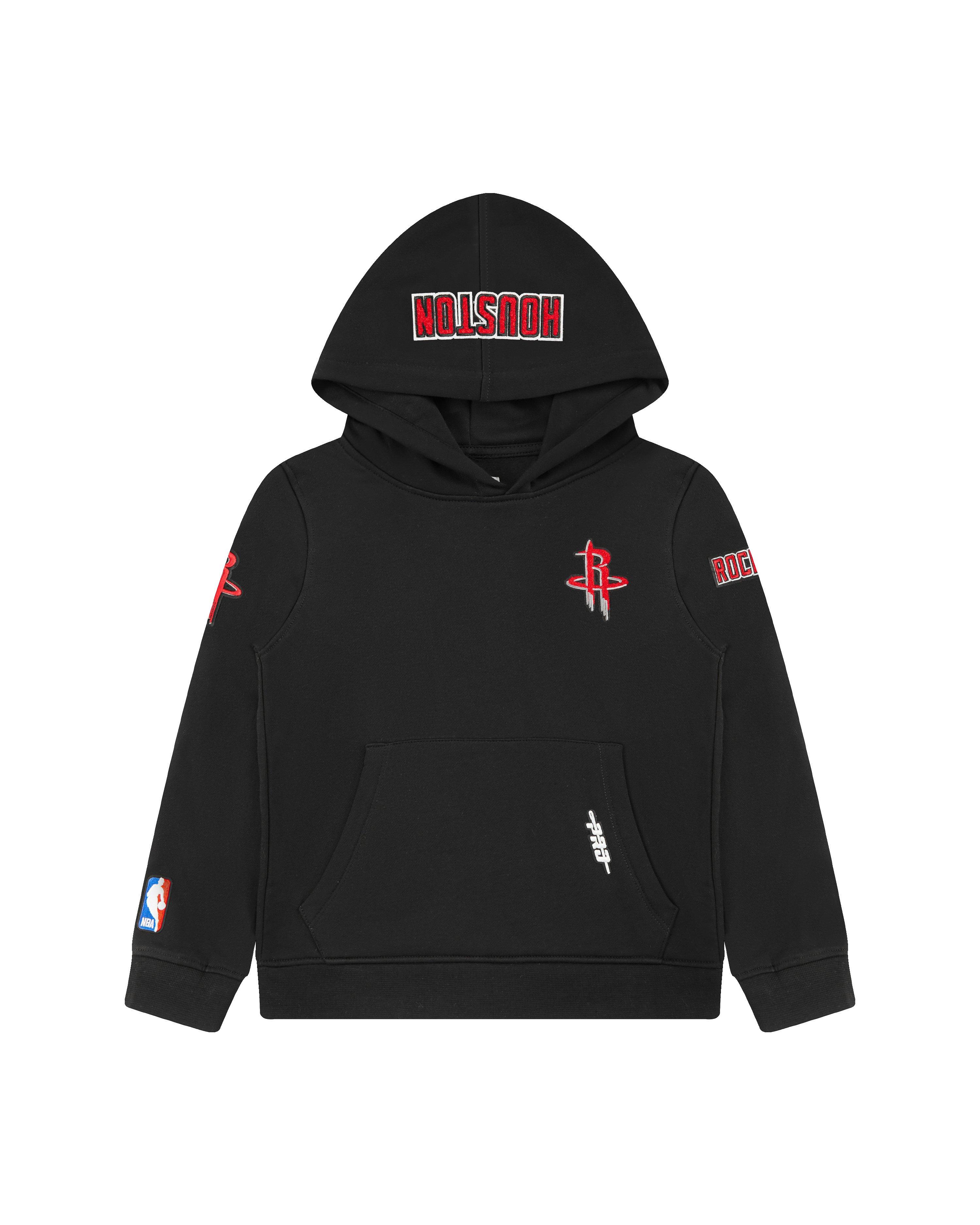 Pro Standard Little Boys​' NBA Houston Rockets Classic Fleece Pull Over​ Hoodie - Black - BLACK Thumbnail View 1